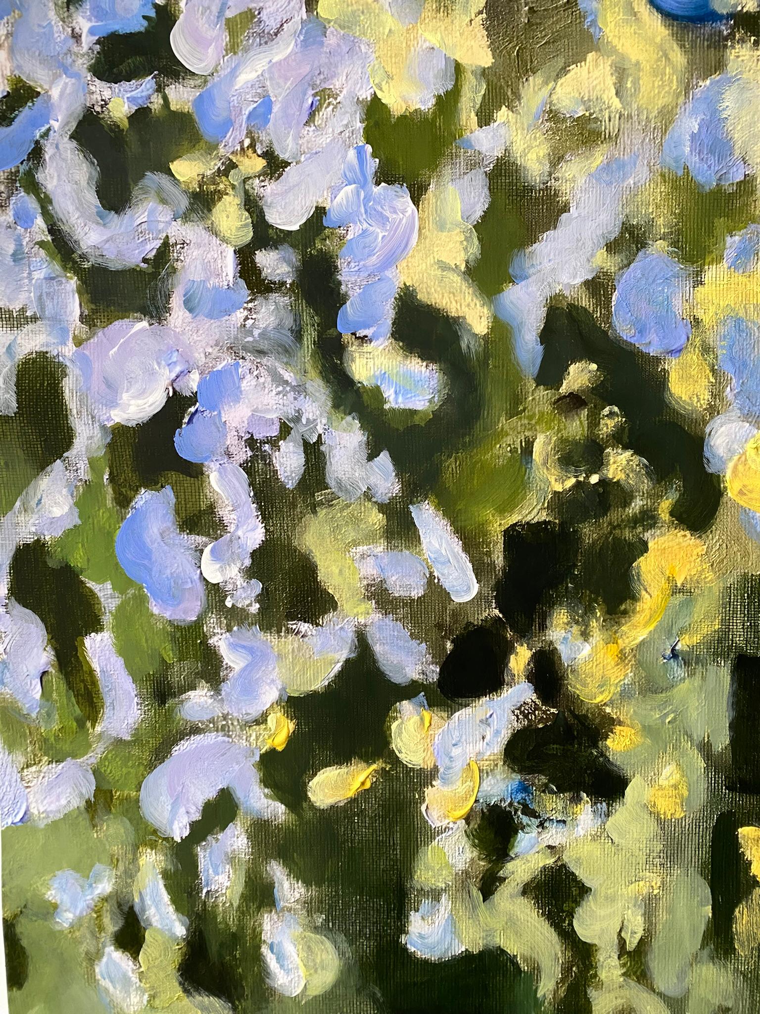 Hand Painted Edition-Sunset Song with Blue and Green-British Awarded Artist-No.2 For Sale 6