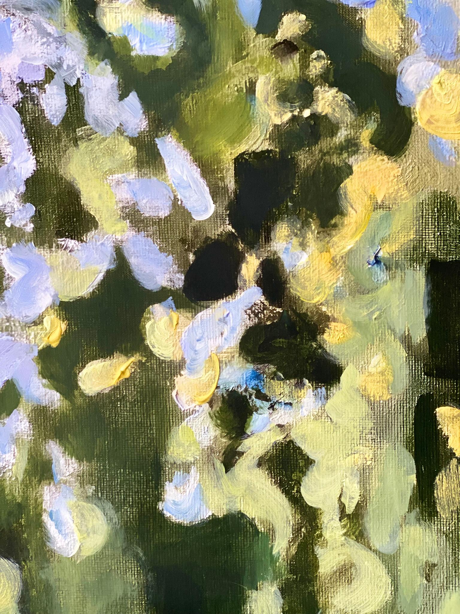 Hand Painted Edition-Sunset Song with Blue and Green-British Awarded Artist-No.2 For Sale 14