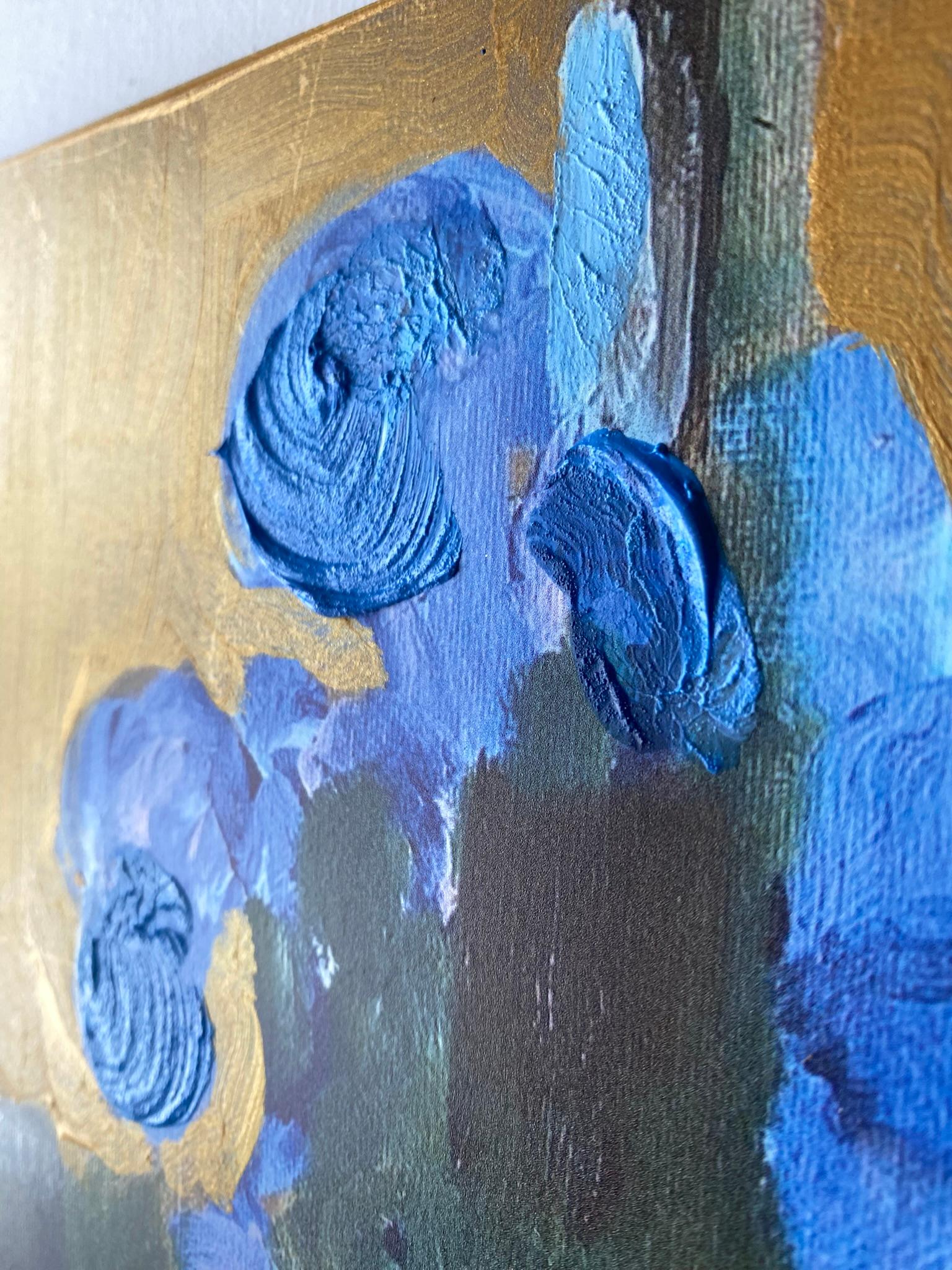 Se trata de una Edición Limitada única pintada a mano, el 70% del cuadro está pintado a mano con pintura original sobre impresión Giclee en panel de aluminio, con acabado mate, firmado y numerado todo por el artista Shizico Yi.
Se trata de una