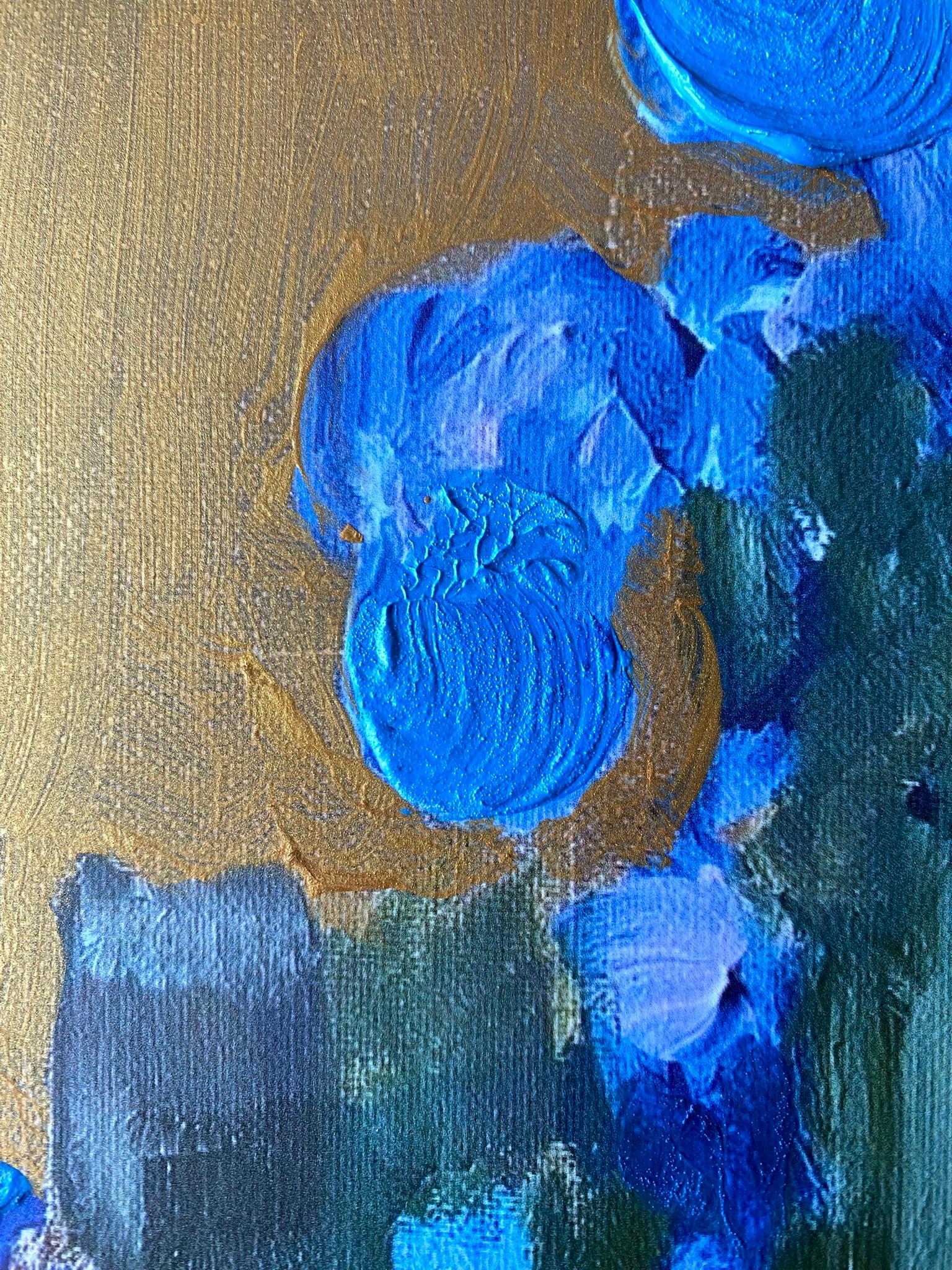 Edición limitada pintada a mano#2/5-Campanas mágicas doradas iluminadas por el sol-Artista británico galardonado en venta 1