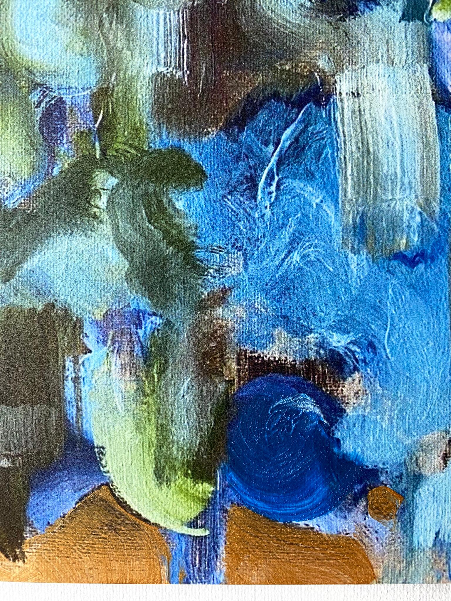 Edición limitada pintada a mano#2/5-Campanas mágicas doradas iluminadas por el sol-Artista británico galardonado en venta 3