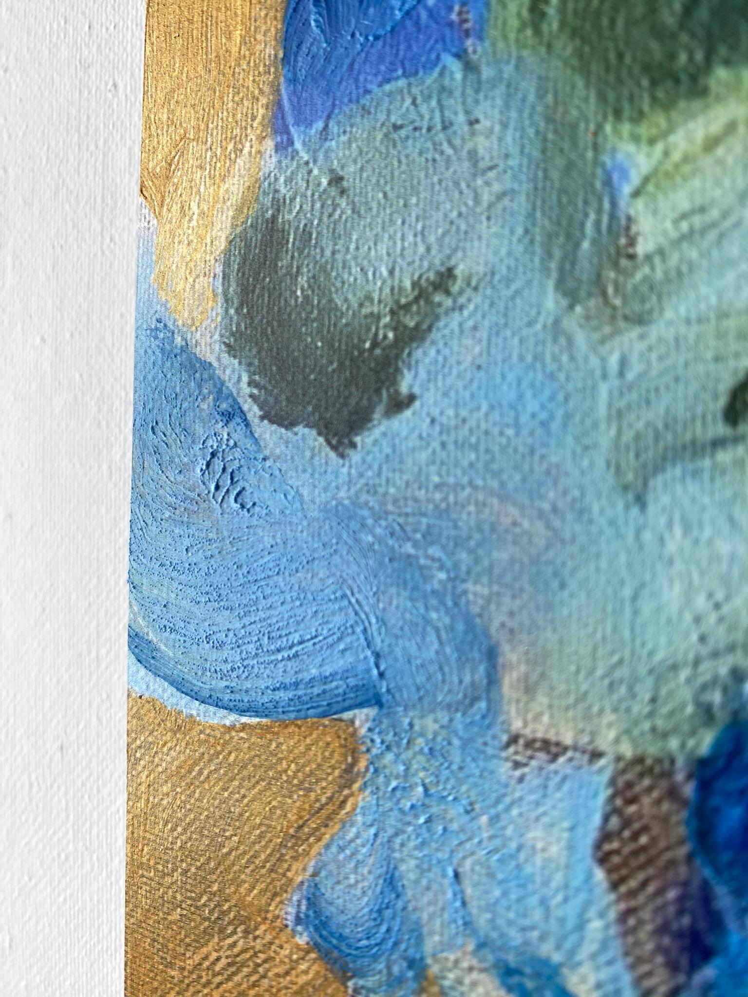 Edición limitada pintada a mano#2/5-Campanas mágicas doradas iluminadas por el sol-Artista británico galardonado en venta 4