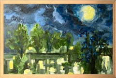 Épreuve peinte à la main#1-Nuit de lune-Artiste britannique récompensé-limité à 2 exemplaires-une seule fois