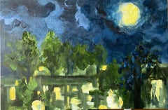 Hand Painted Proof#1-Moon Night-British Awarded Artist-Limited of2-One Off