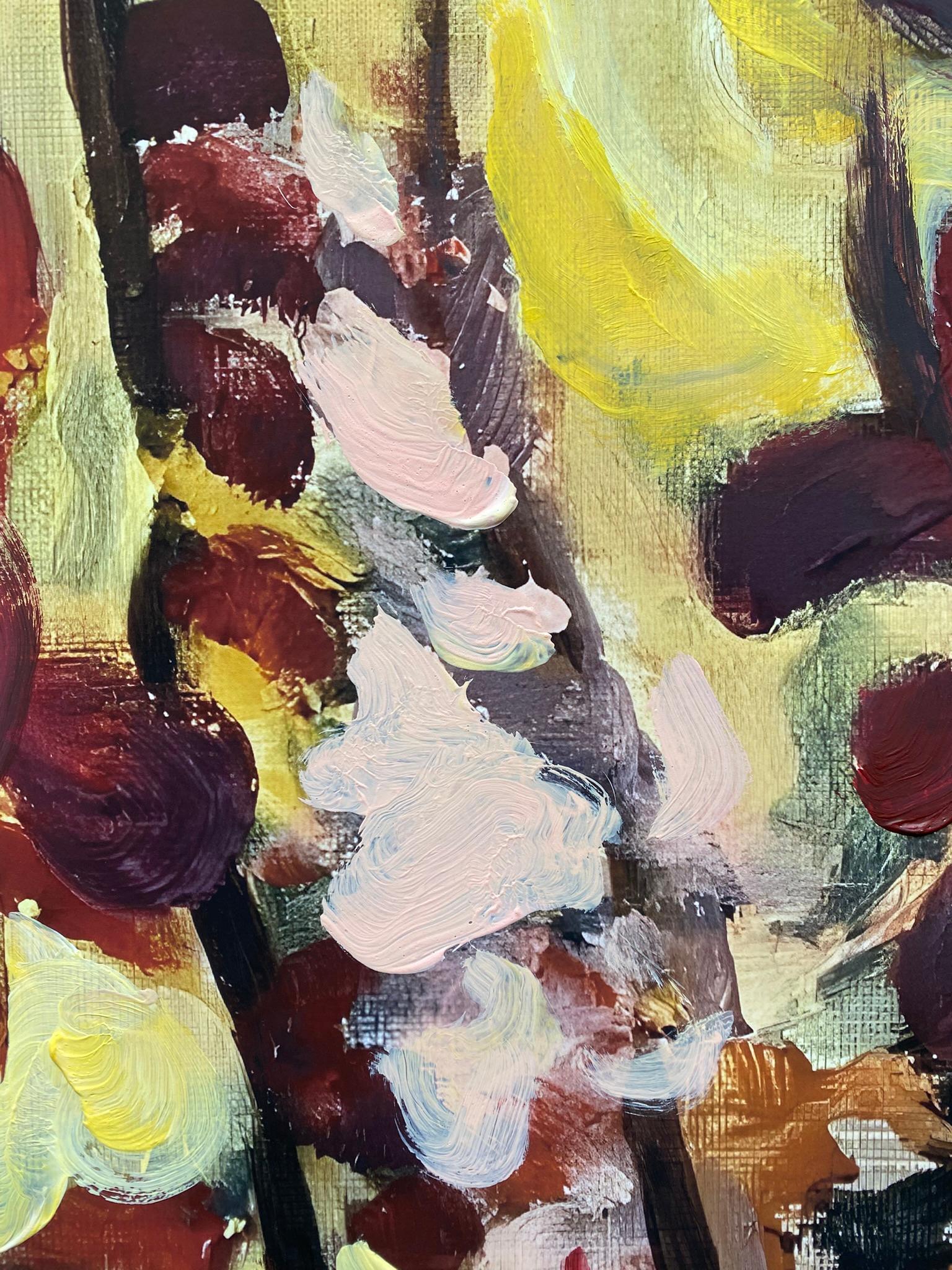 Hand Painted-XLarge-Gladiolus Glorious-British Awarded Artist-Limited Edition#4 2