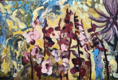 Hand Painted-XLarge-Gladiolus Glorious-British Awarded Artist-Limited Edition#4