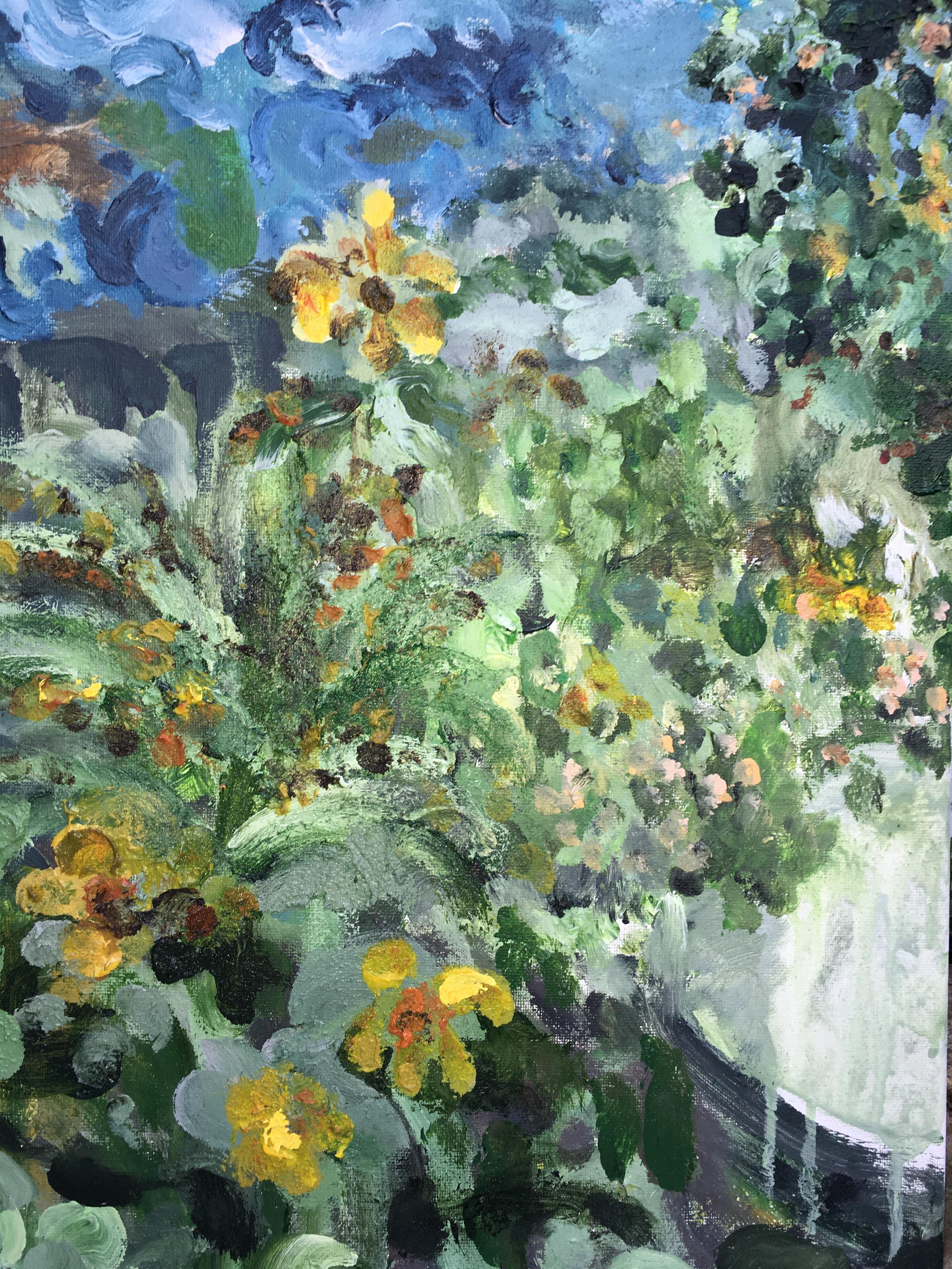 Hand painted finishing Limited Edition ( #3 of 20 ) Museum archival Edition quality on Canvas.
Hand painted finishing by artist with original brushstroke with paints on most highlights of the painting 
signed and numbered by Shizico Yi, the artist.