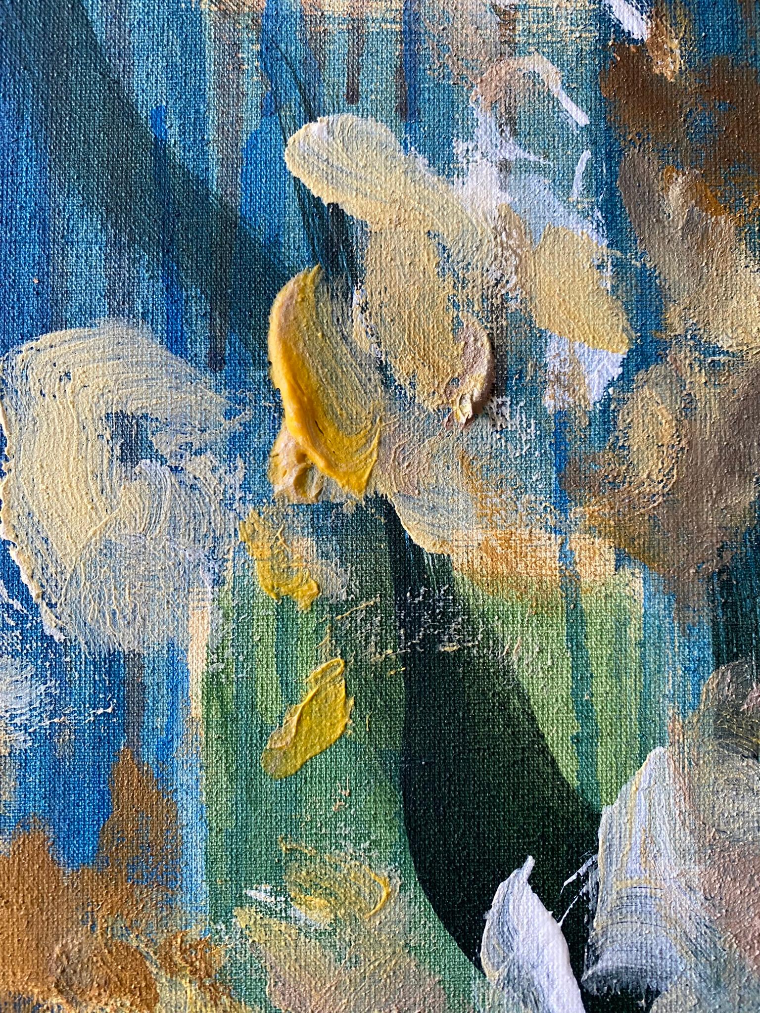 Hand painted Large Artist Proof-Magnolias-Weaver Series-British Awarded Artist 5
