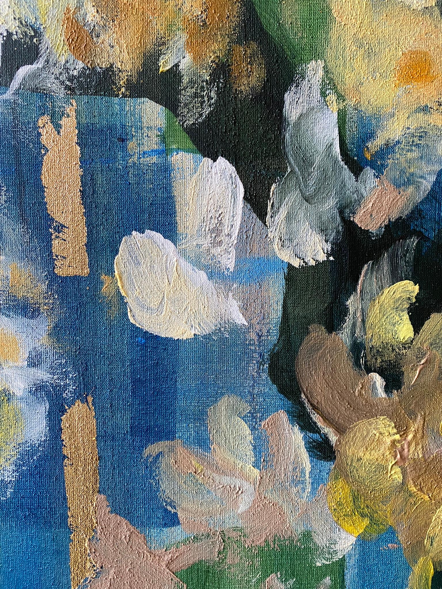 Hand painted Large Artist Proof-Magnolias-Weaver Series-British Awarded Artist 9