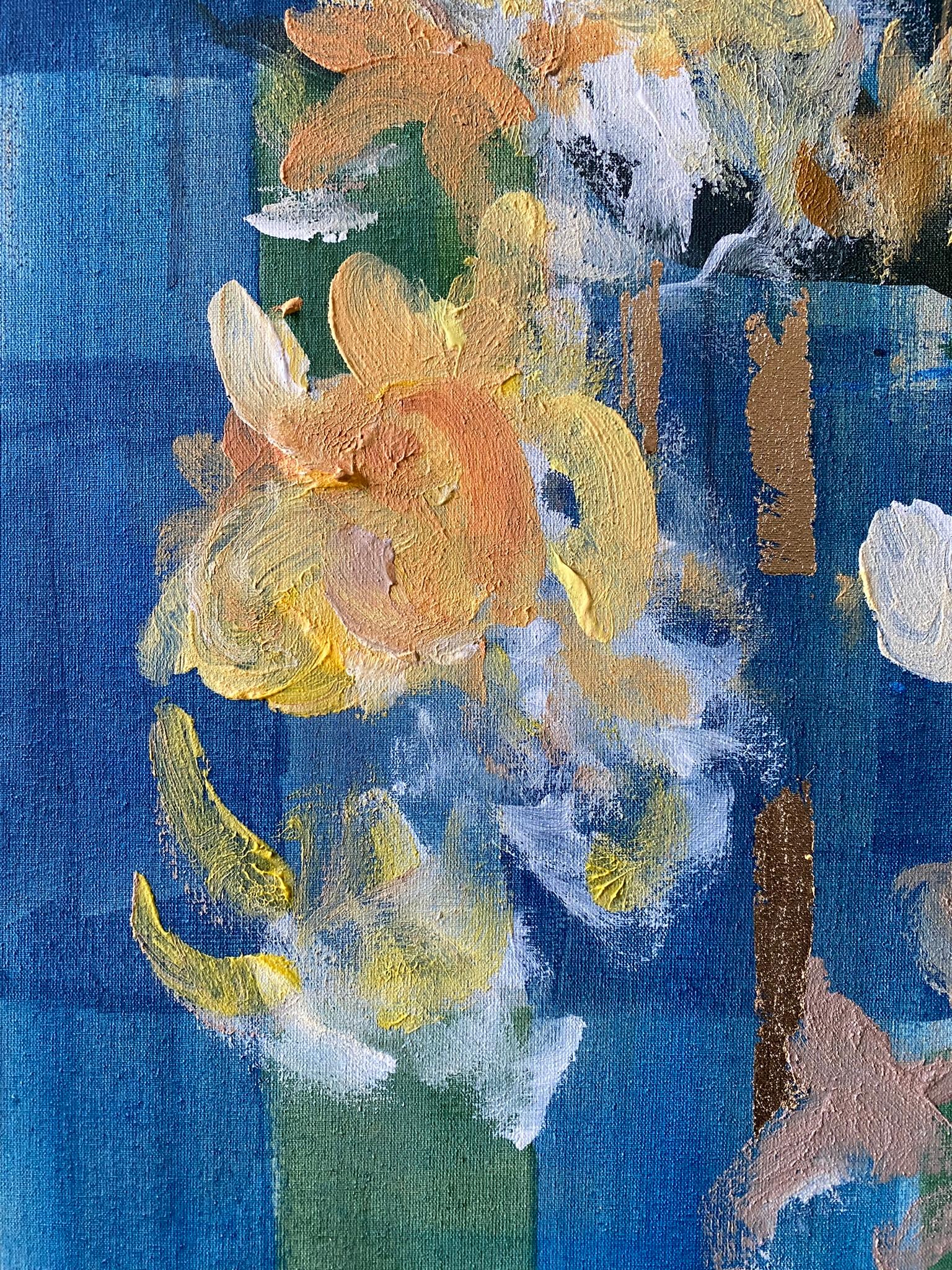 Hand painted Large Artist Proof-Magnolias-Weaver Series-British Awarded Artist 3