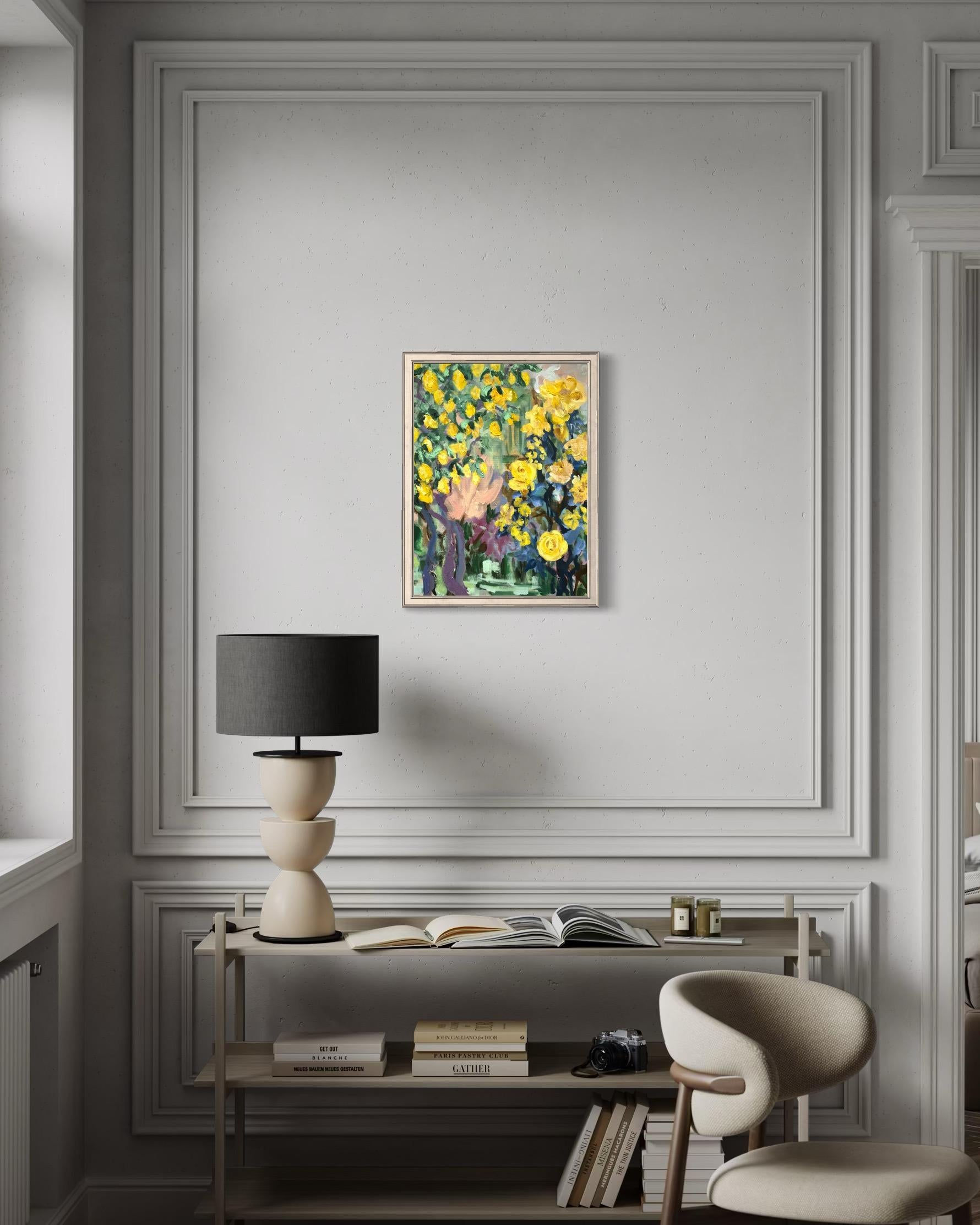 Le dernier ! Épreuve d'artiste peinte à la main#2-Tea Time Bloom-Artiste britannique primé en vente 3