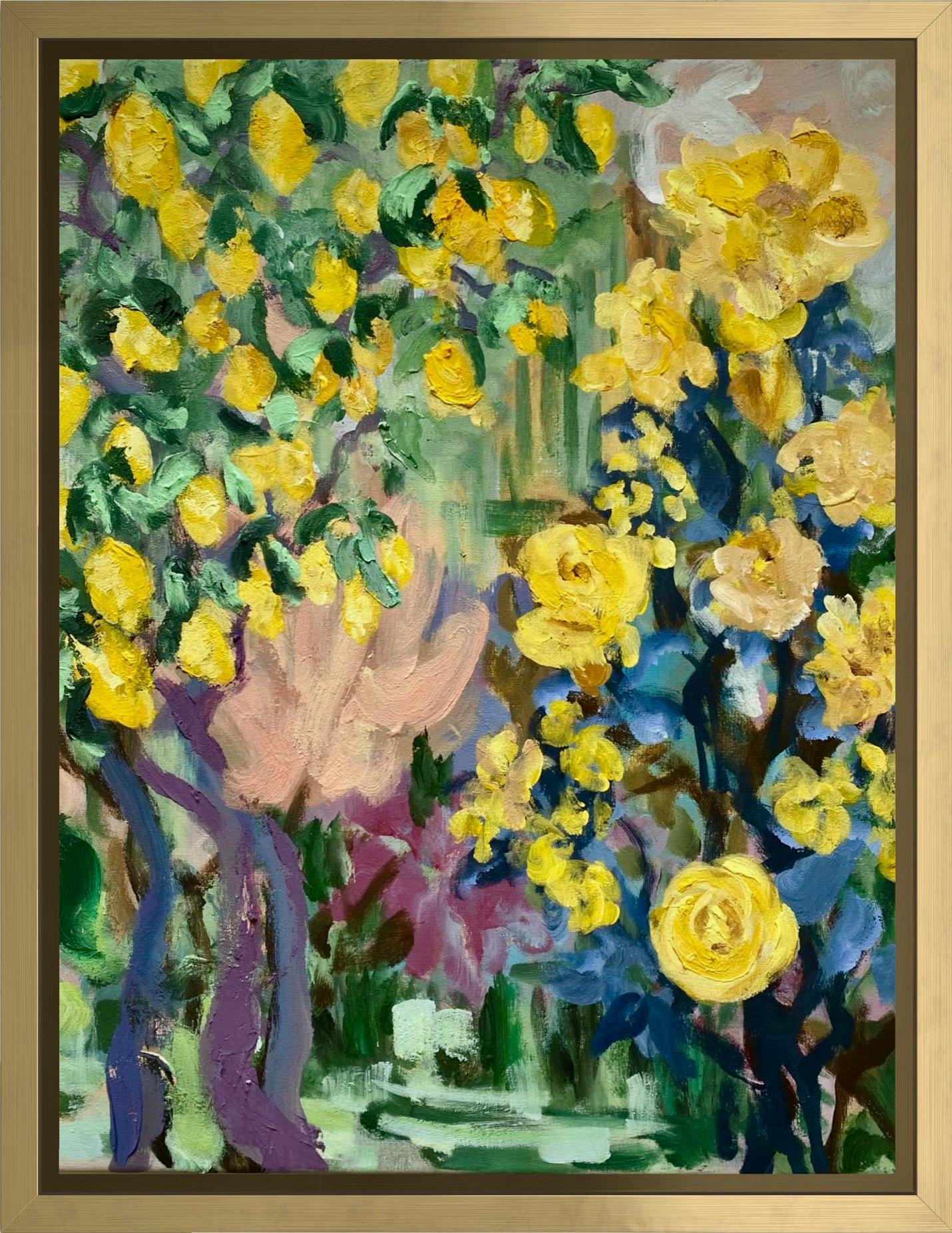 Last One! Hand Painted Artist's Proof#2-Tea Time Bloom-British Awarded Artist