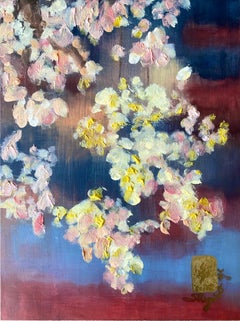 London Sakura-Hand painted Limited Edition-British Awarded Artist-Edition #5/10