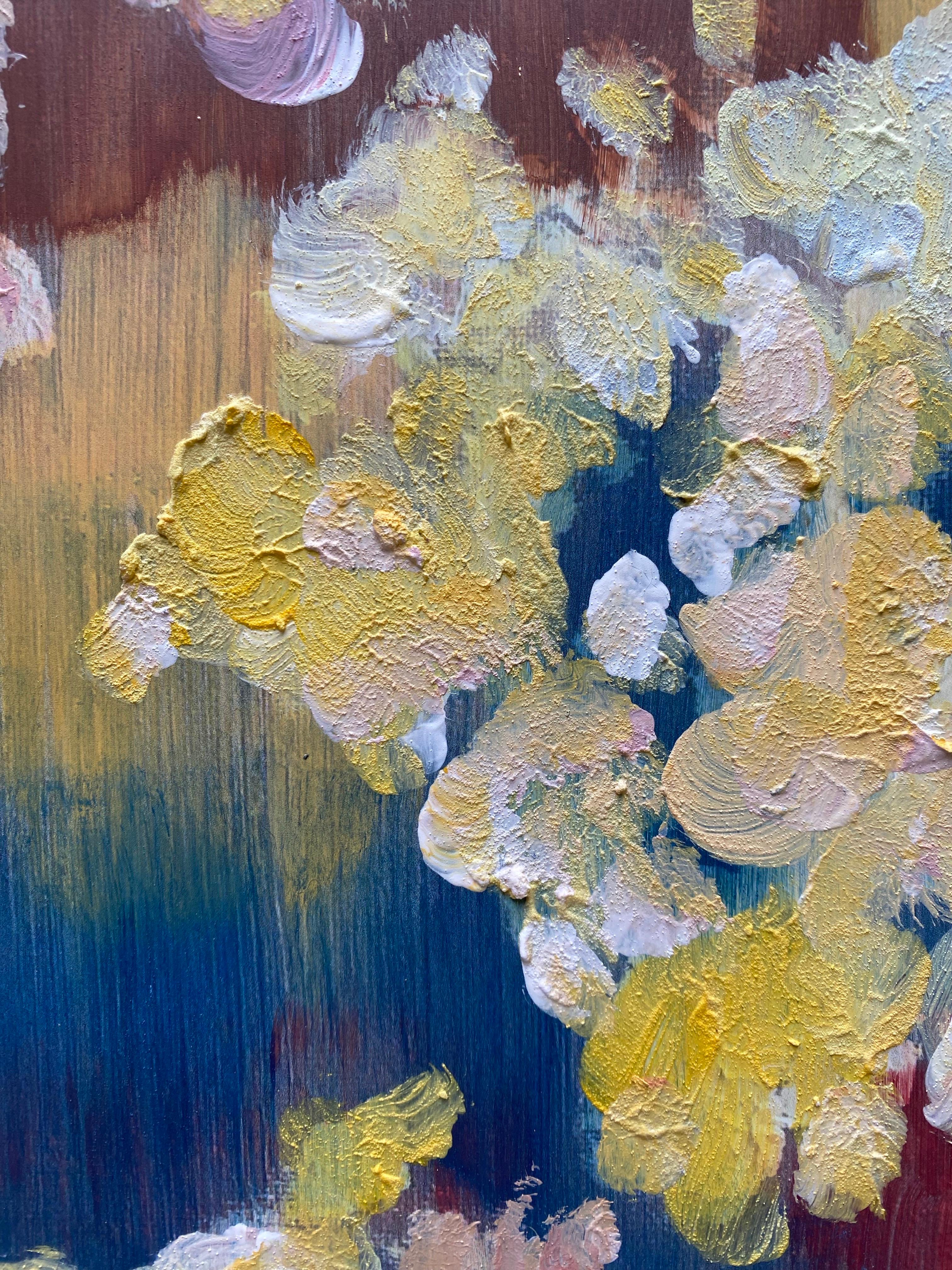 London Sakura-Hand painted Limited Edition-British Awarded Artist-Edition #6/10 For Sale 6