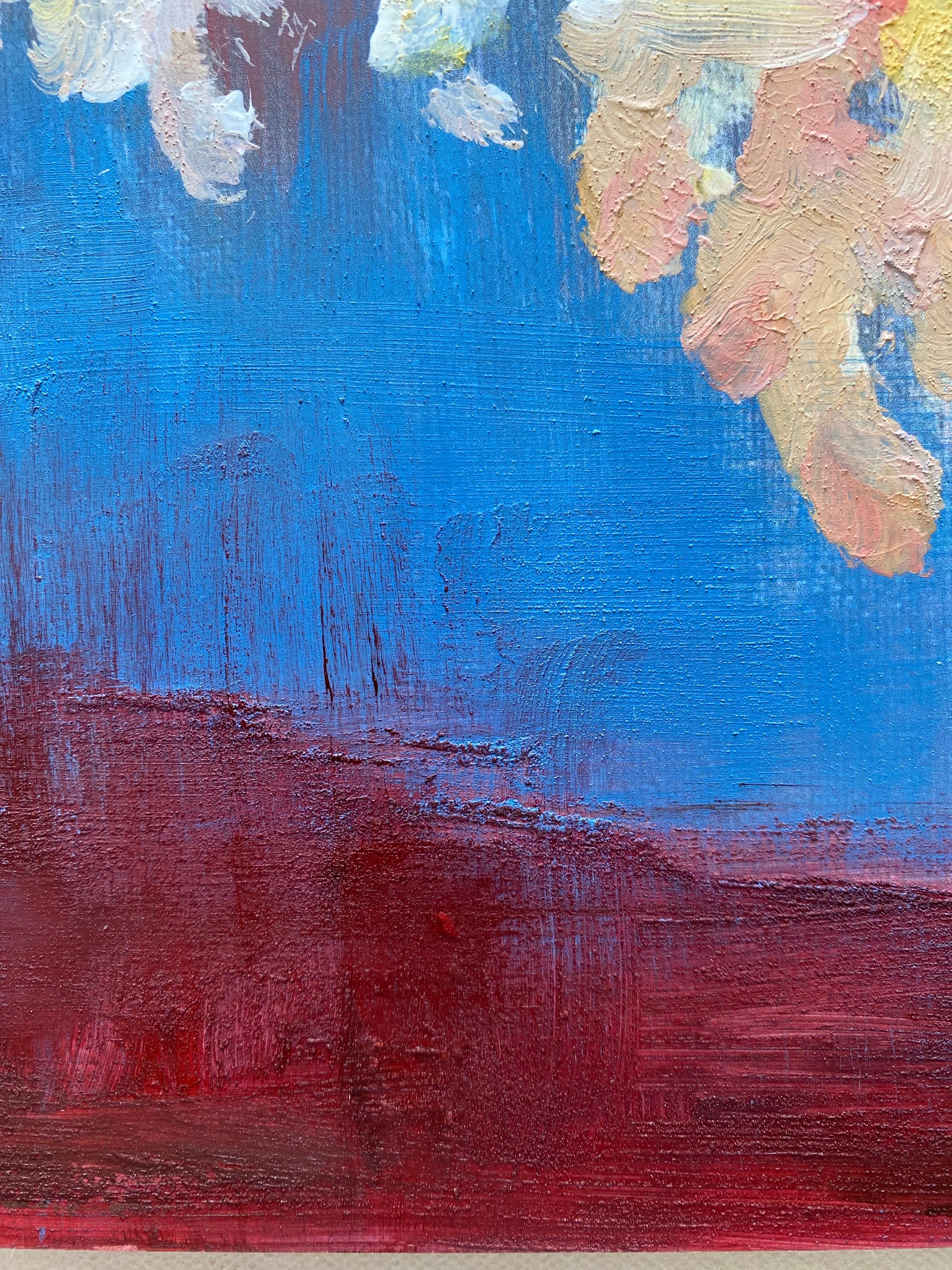 London Sakura-Hand painted Limited Edition-British Awarded Artist-Edition #6/10 For Sale 9