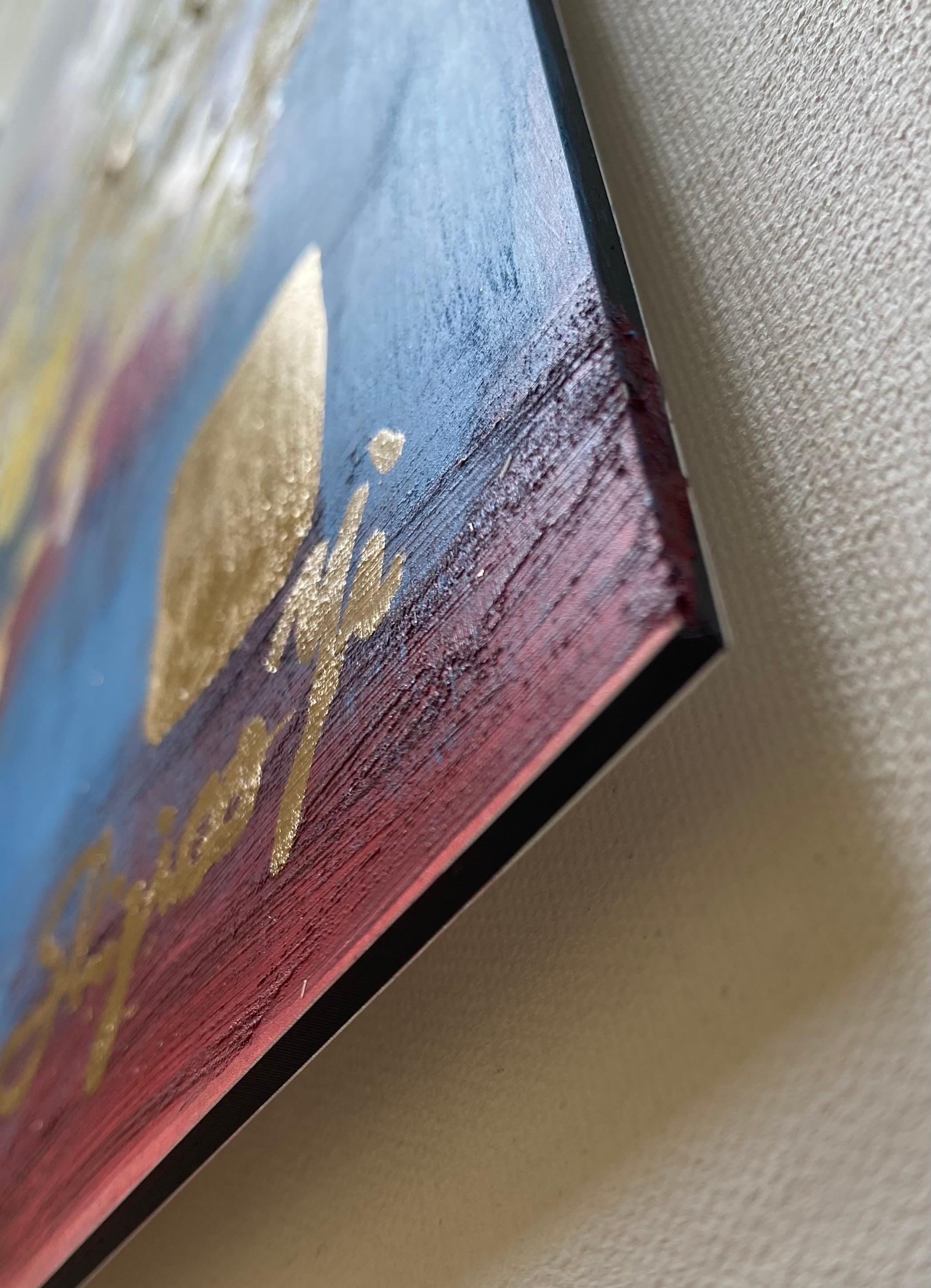 London Sakura-Hand painted Limited Edition-British Awarded Artist-Edition #6/10 For Sale 11