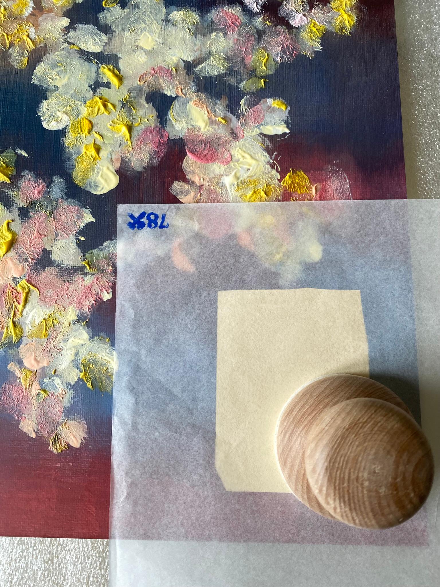 London Sakura-Hand painted Limited Edition-British Awarded Artist-Edition #6/10 For Sale 12