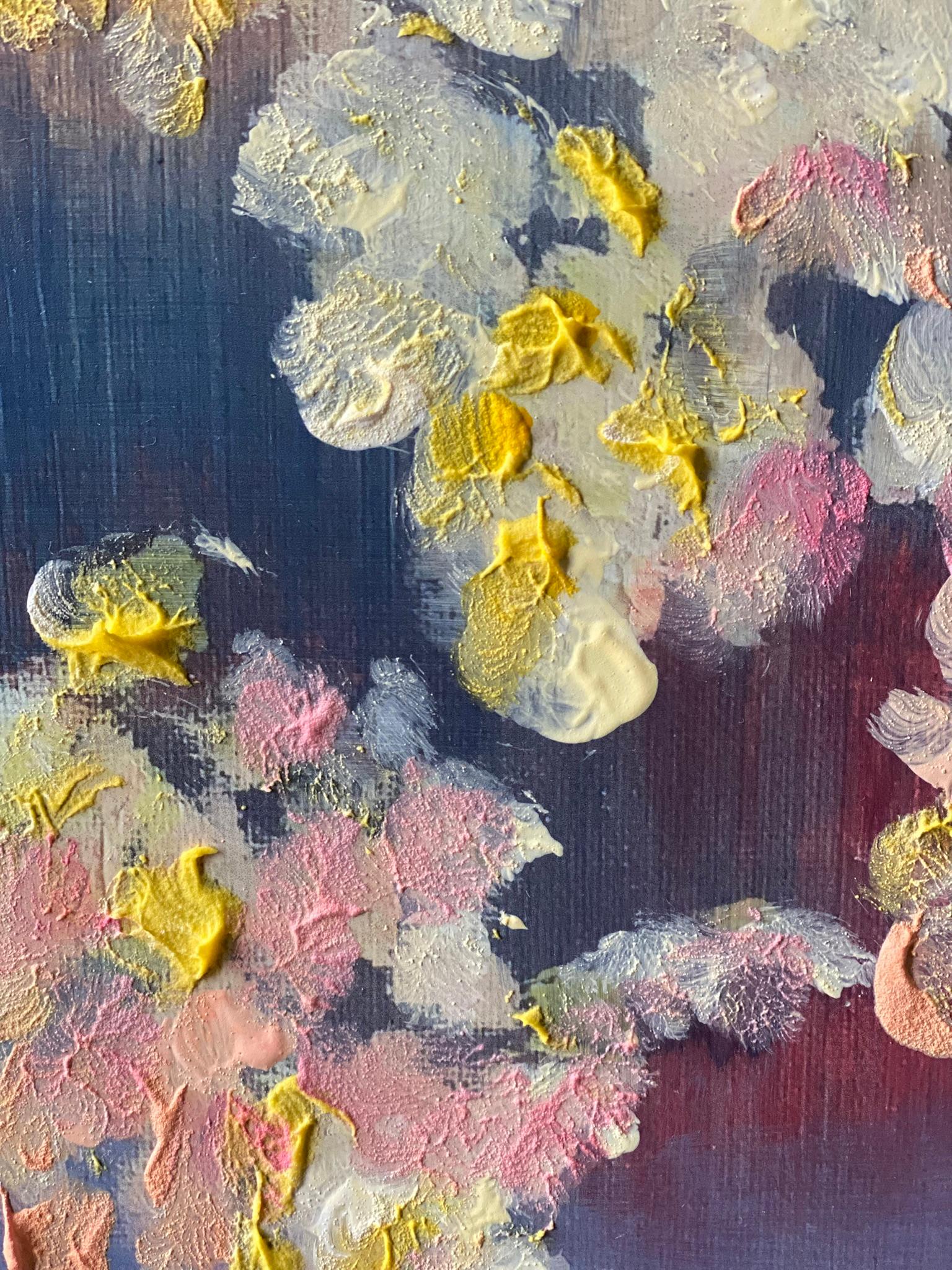 London Sakura-Hand painted Limited Edition-British Awarded Artist-Edition #6/10 For Sale 13