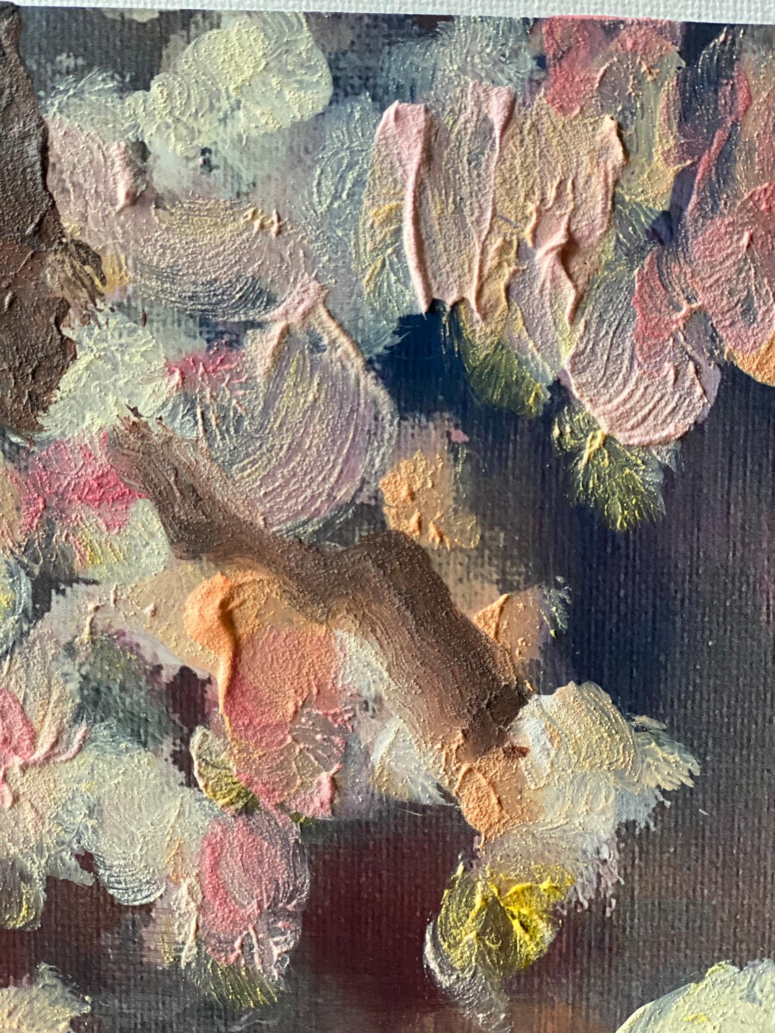 London Sakura-Hand painted Limited Edition-British Awarded Artist-Edition #6/10 For Sale 14