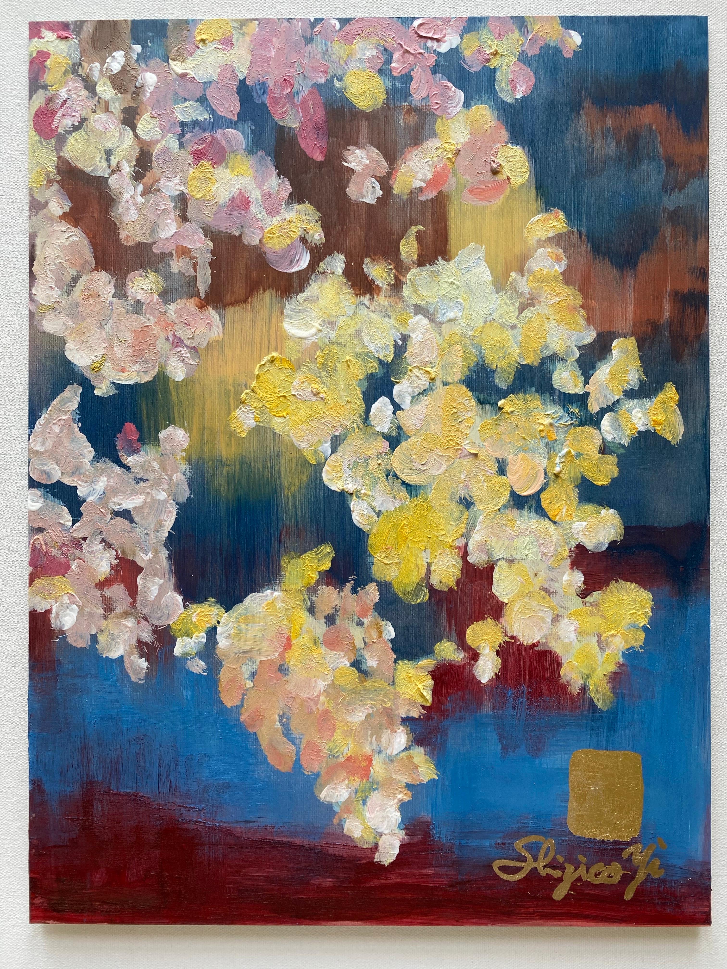 London Sakura-Hand painted Limited Edition-British Awarded Artist-Edition #6/10 For Sale 15