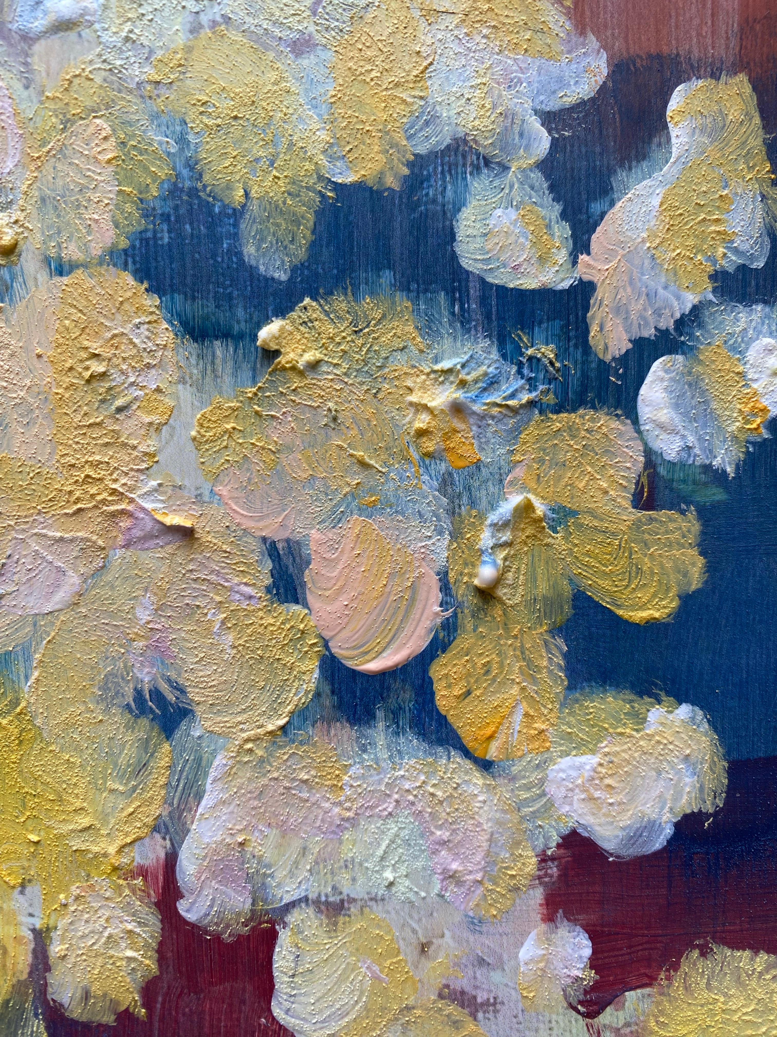 London Sakura-Hand painted Limited Edition-British Awarded Artist-Edition #6/10 For Sale 3