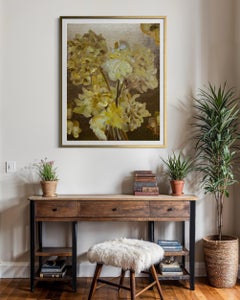 One-Off Hand Painted Proof#1-To make a Garden-British Awarded Artist-Limited of2