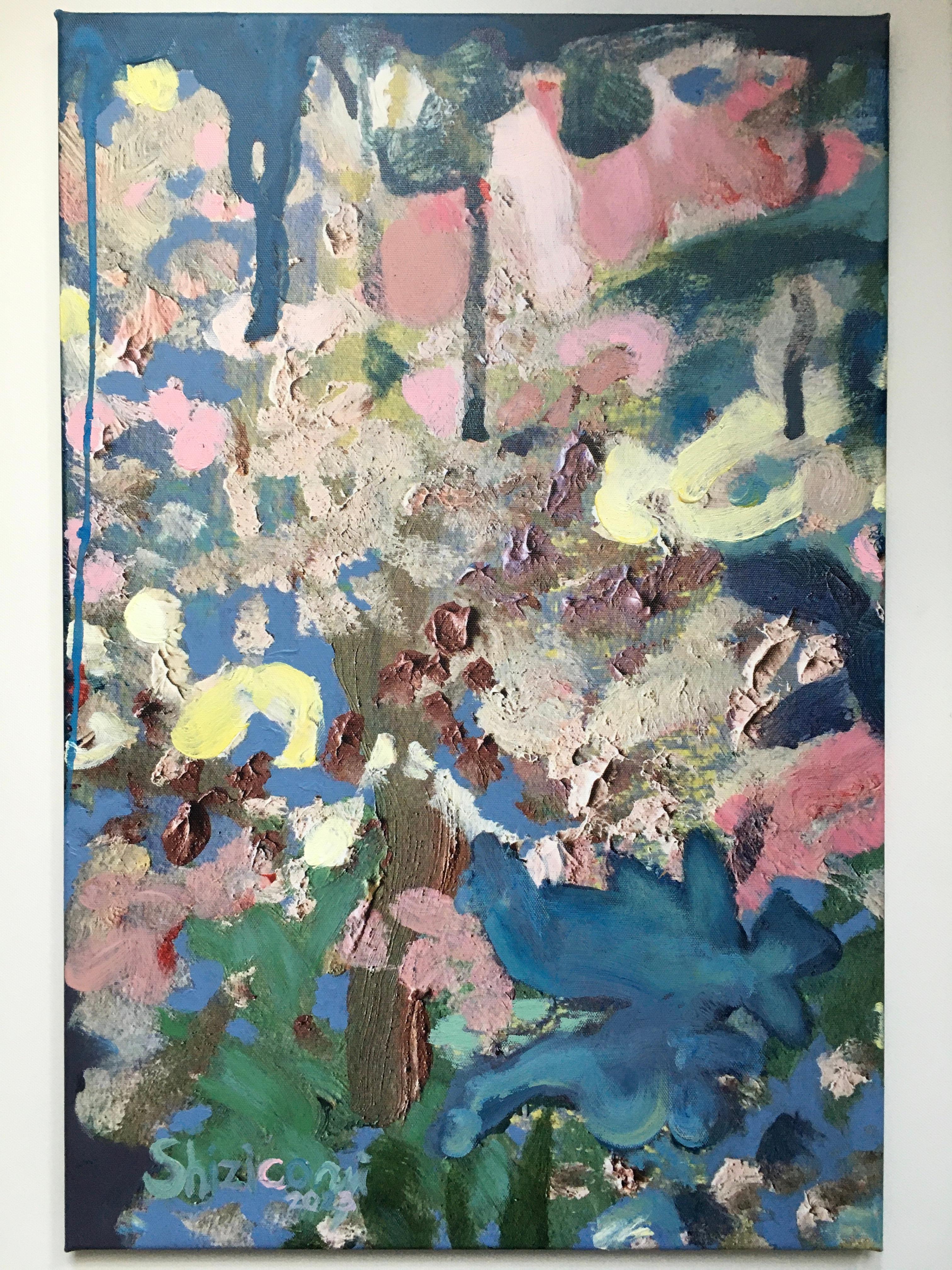Paysage abstrait, finition peinte à la main, Sunshine Factory, prix UK n° 1 en vente 6