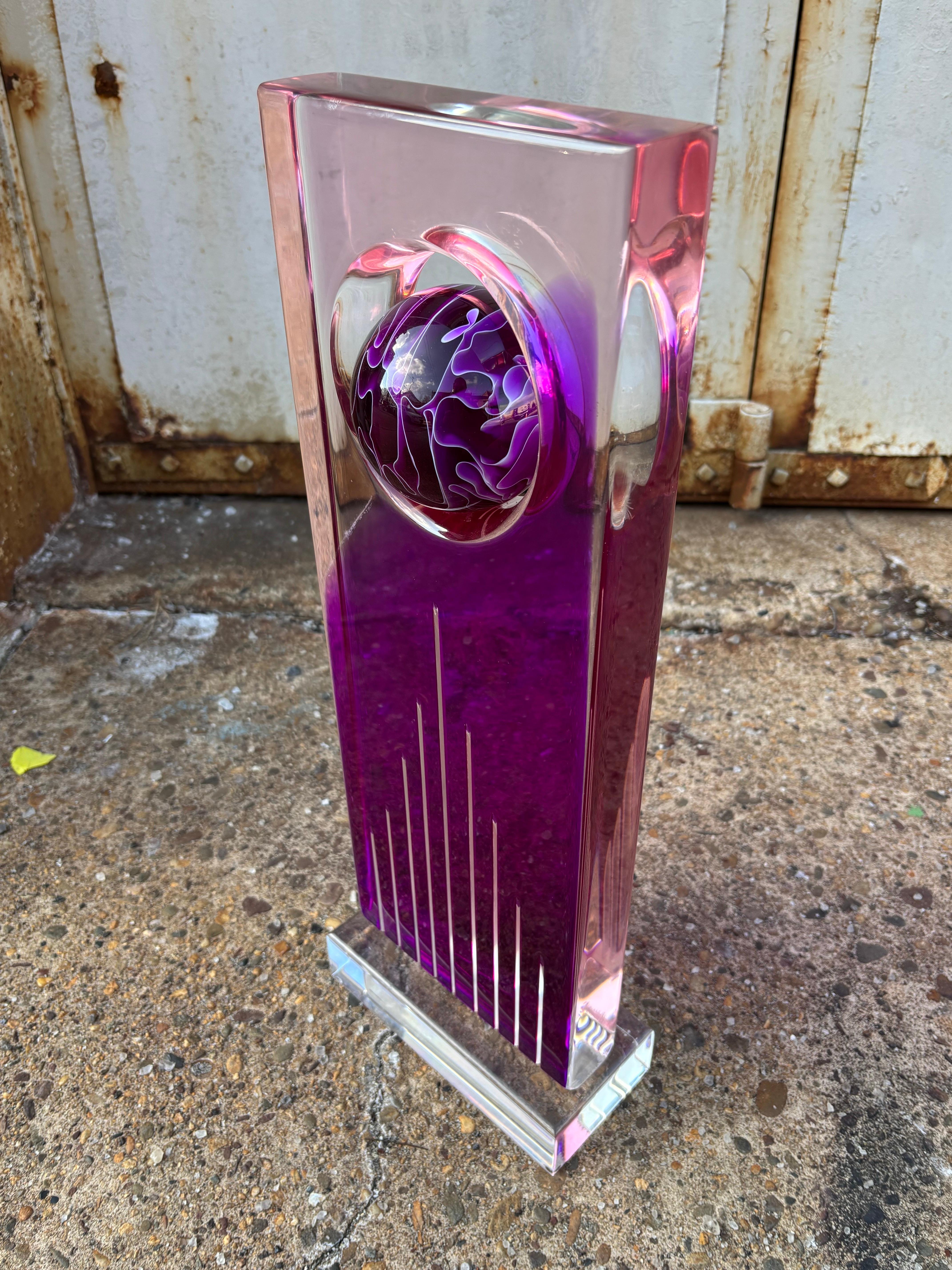 Shlomi Haziza Colorful Lucite Sculpture in vendita 3