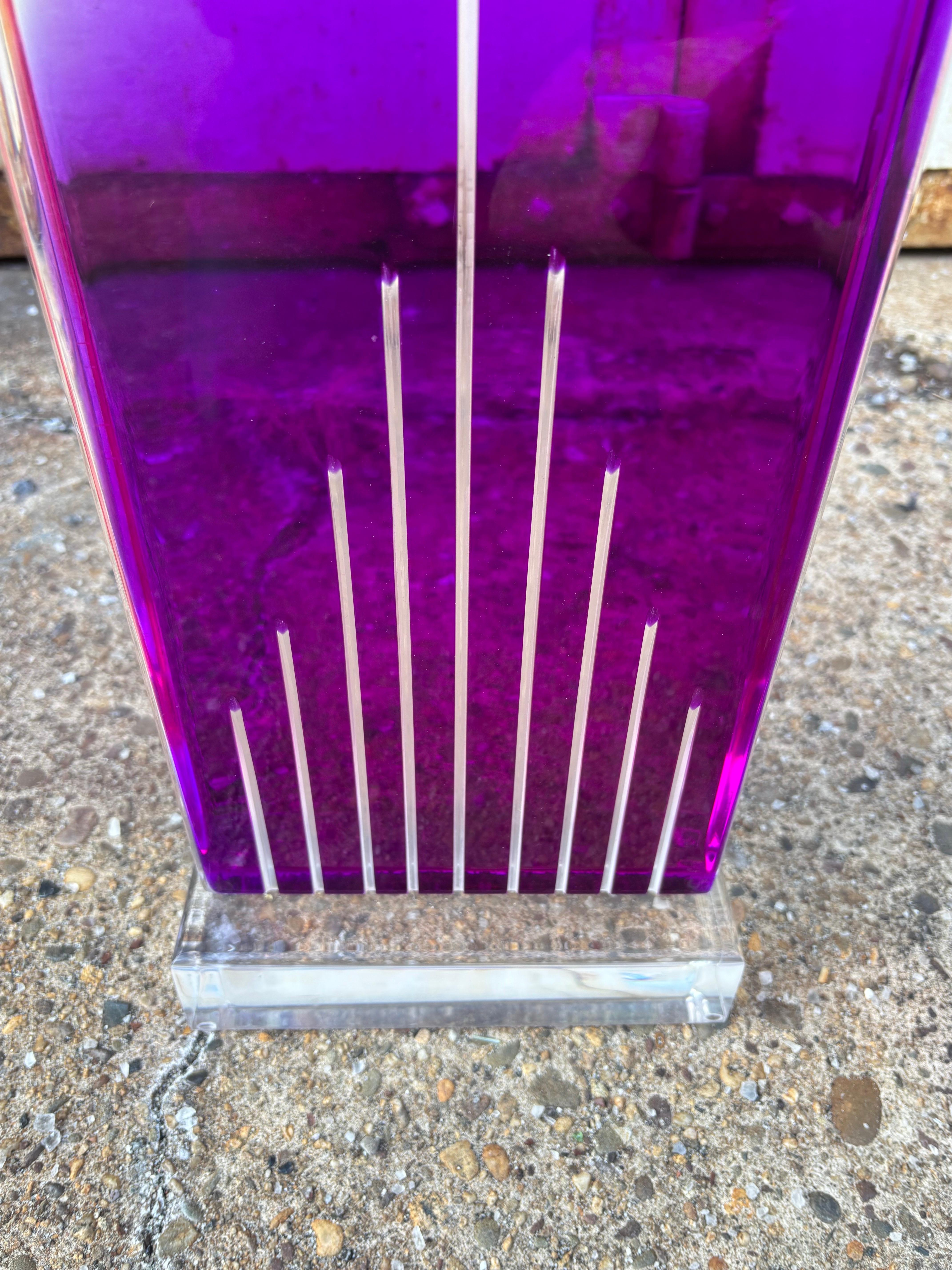 Shlomi Haziza Colorful Lucite Sculpture in vendita 1