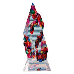 Shlomi Haziza 'Diana' Acrylic Sculpture