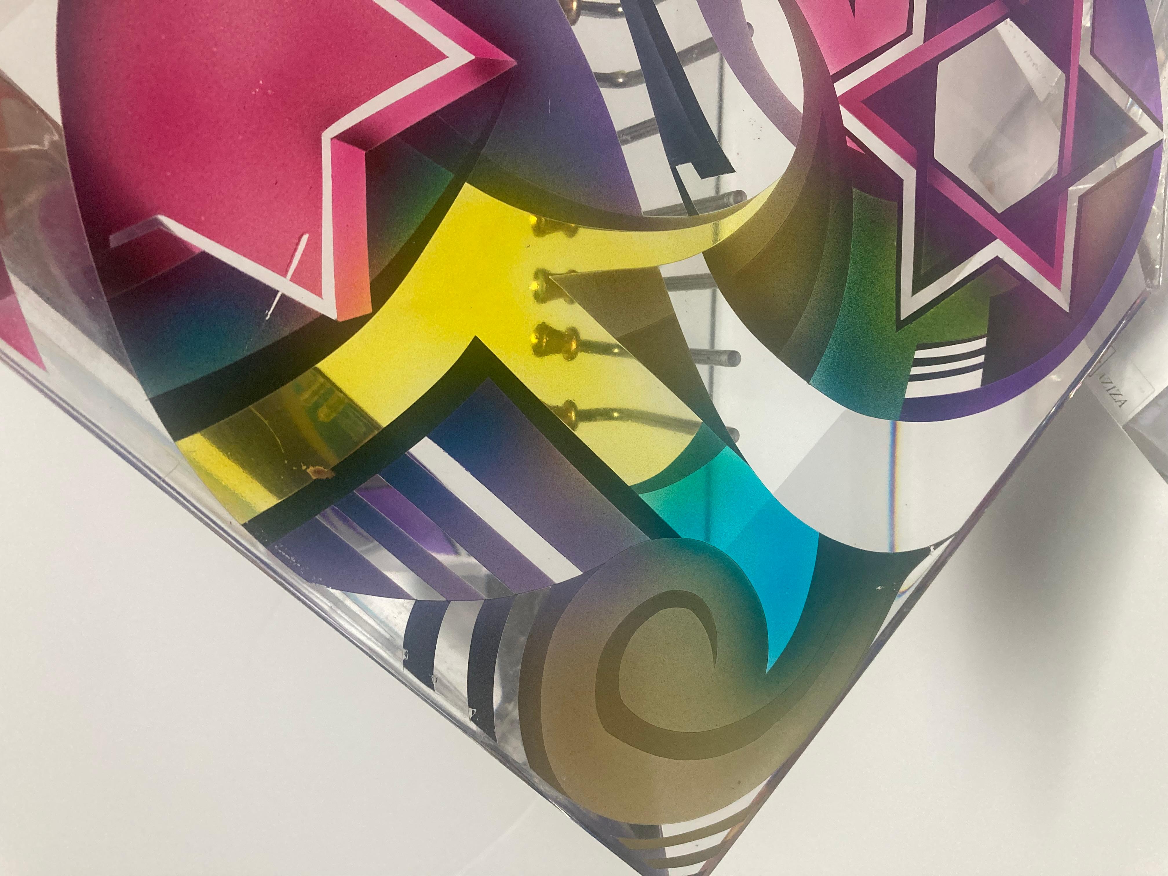 “Lucite Menorah” 2