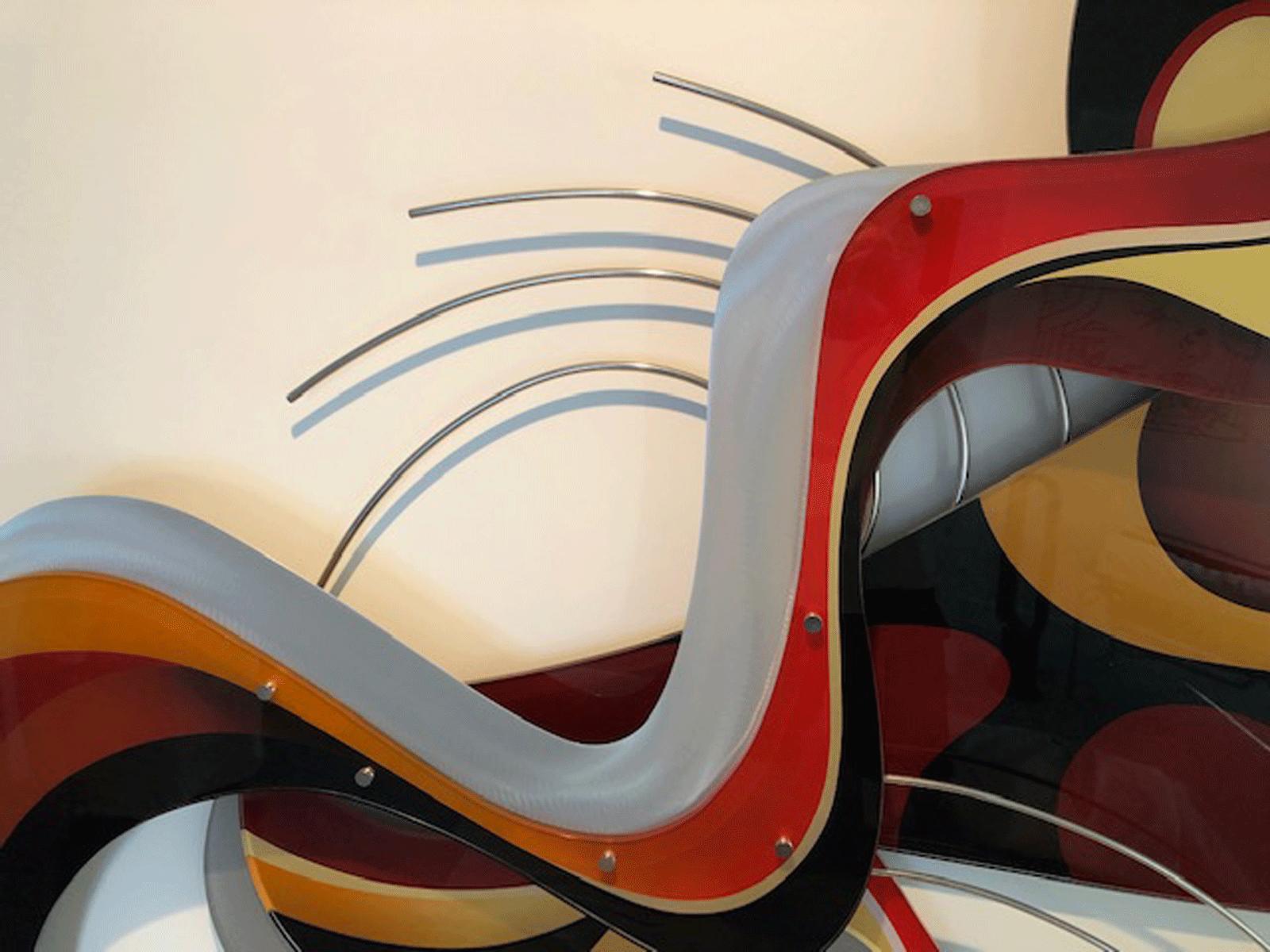 Modern Shlomi Haziza Wall Sculpture For Sale