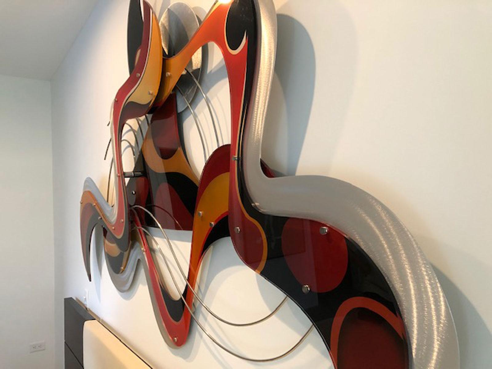 Israeli Shlomi Haziza Wall Sculpture For Sale