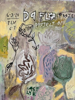 Un omaggio floreale alla mia scuola - pittura astratta contro pittura figurativa