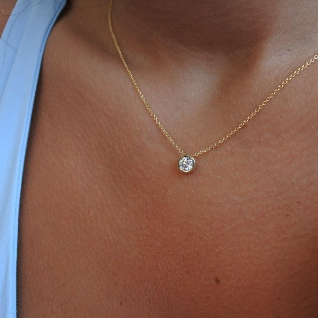 14 carat diamond necklace