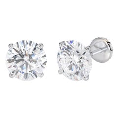 2,00 Quilate VS Talla Excelente Pendientes de Diamantes Naturales Extra Brillantes