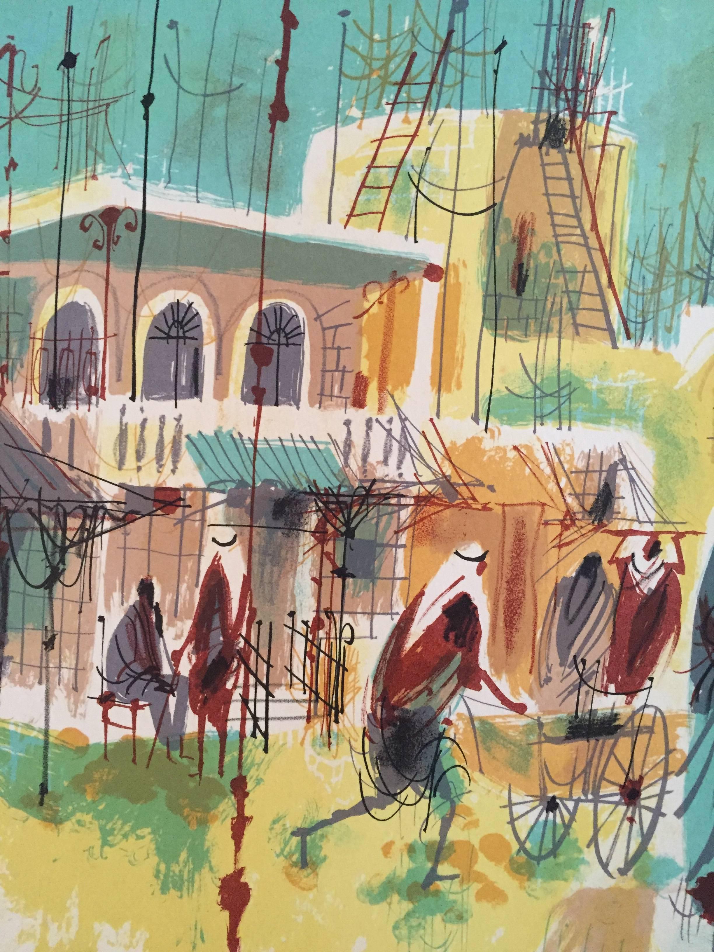Altstadt Jaffa – Print von Shmuel Katz
