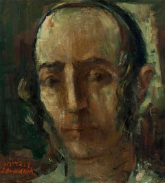 UNTITLED (HASIDIC YOUTH) Israel/Palestine Judaica Painting