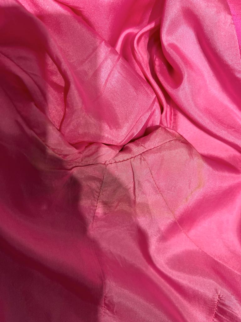 Shocking Pinker Rock aus Rohsilber CHRISTIAN DIOR ca. 1980er Jahre im Angebot 8