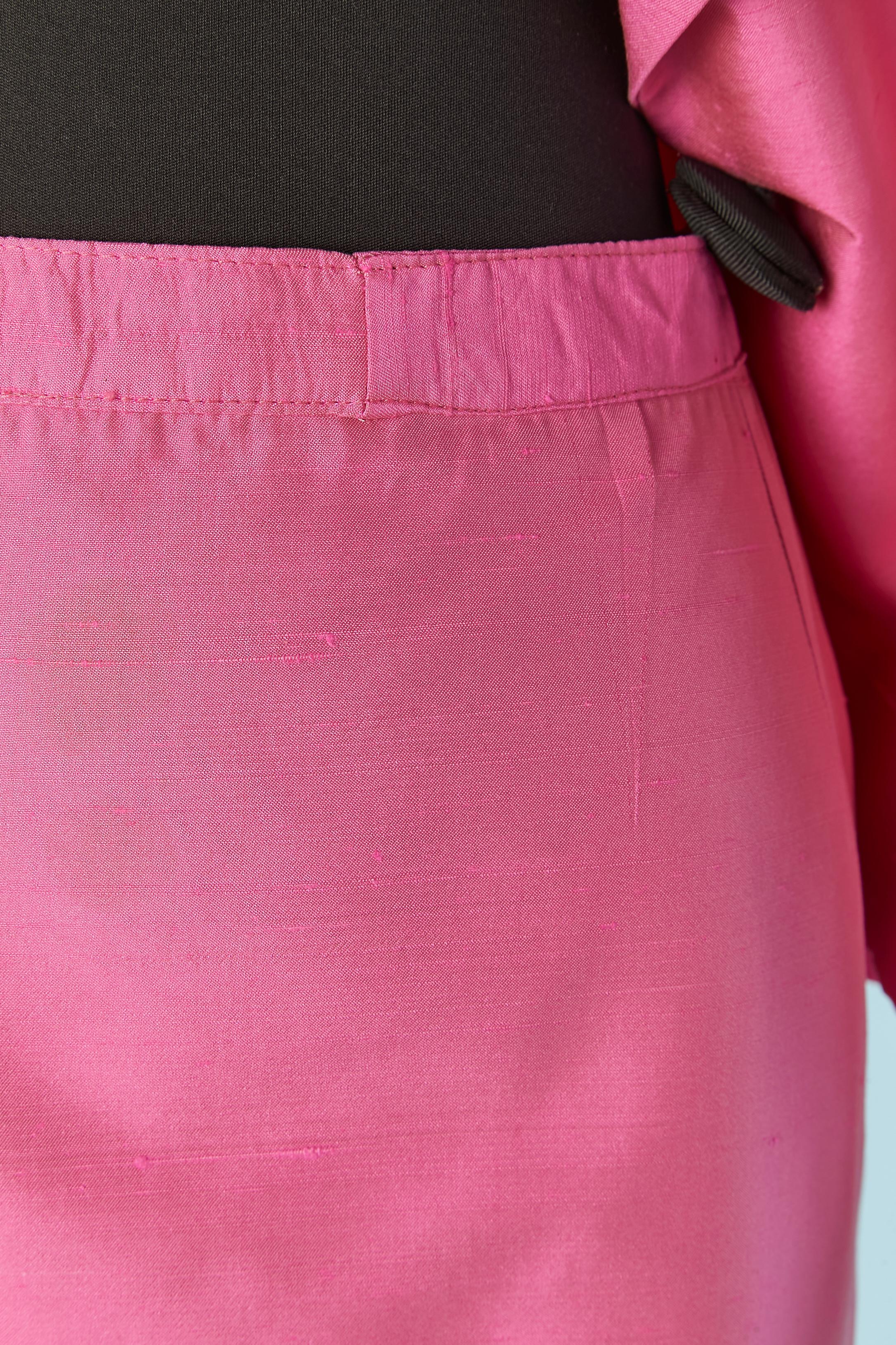 Shocking Pinker Rock aus Rohsilber CHRISTIAN DIOR ca. 1980er Jahre im Angebot 3