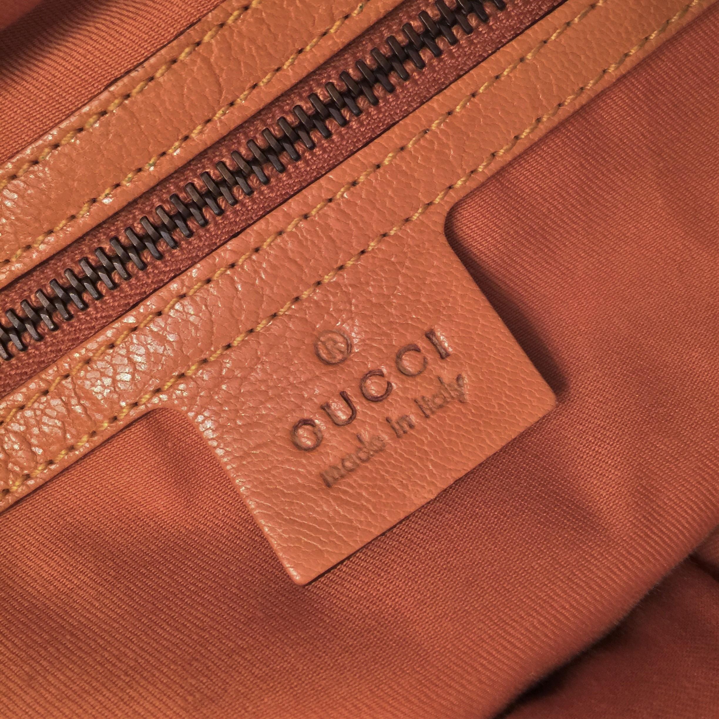 Shockingly New Tom Ford For Gucci Large Bamboo Leather Studded Tote 5