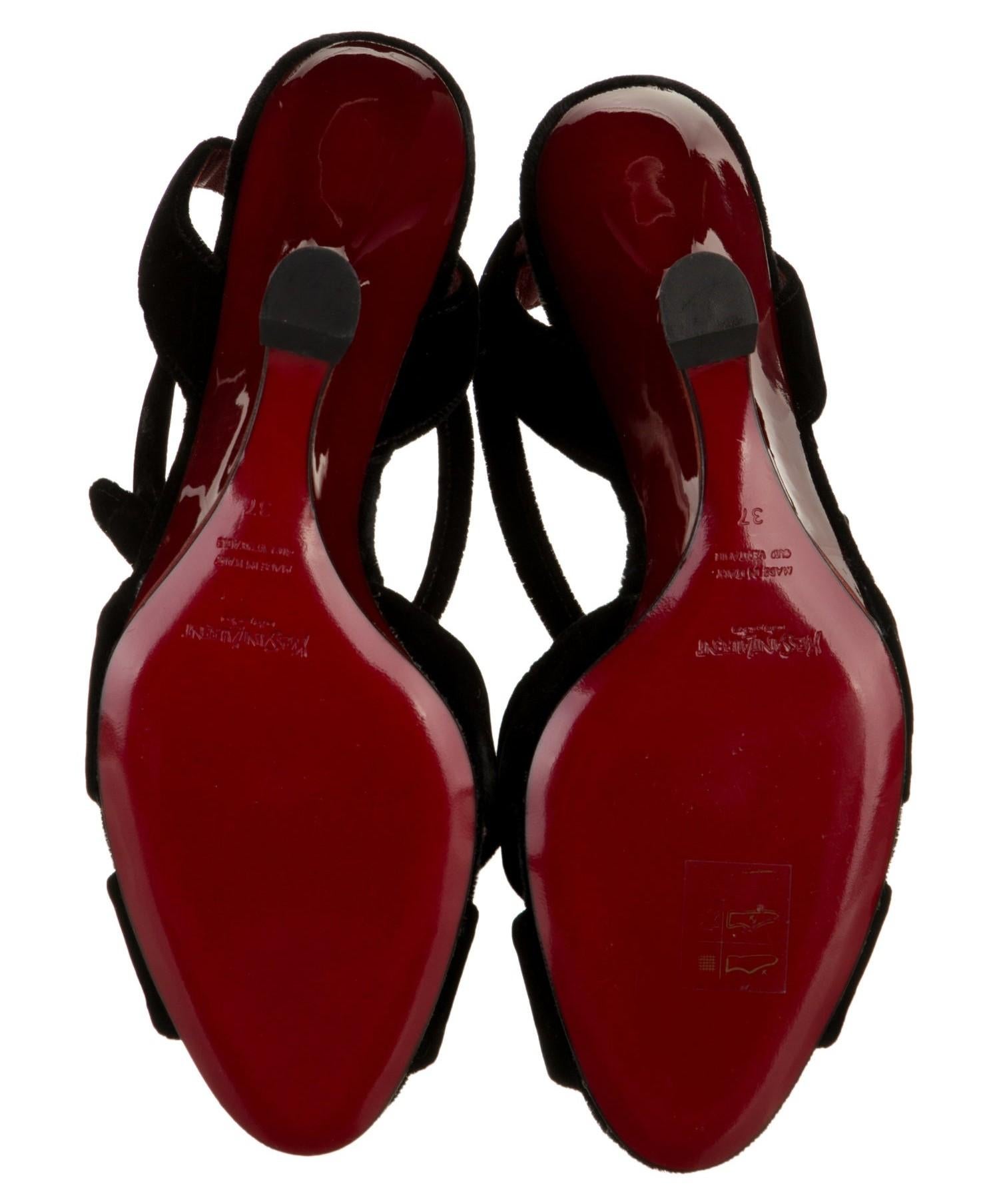 Nuovo e scioccante Tom Ford for Yves Saint Laurent Final Collection'S Tacchi Sz 37 in vendita 9