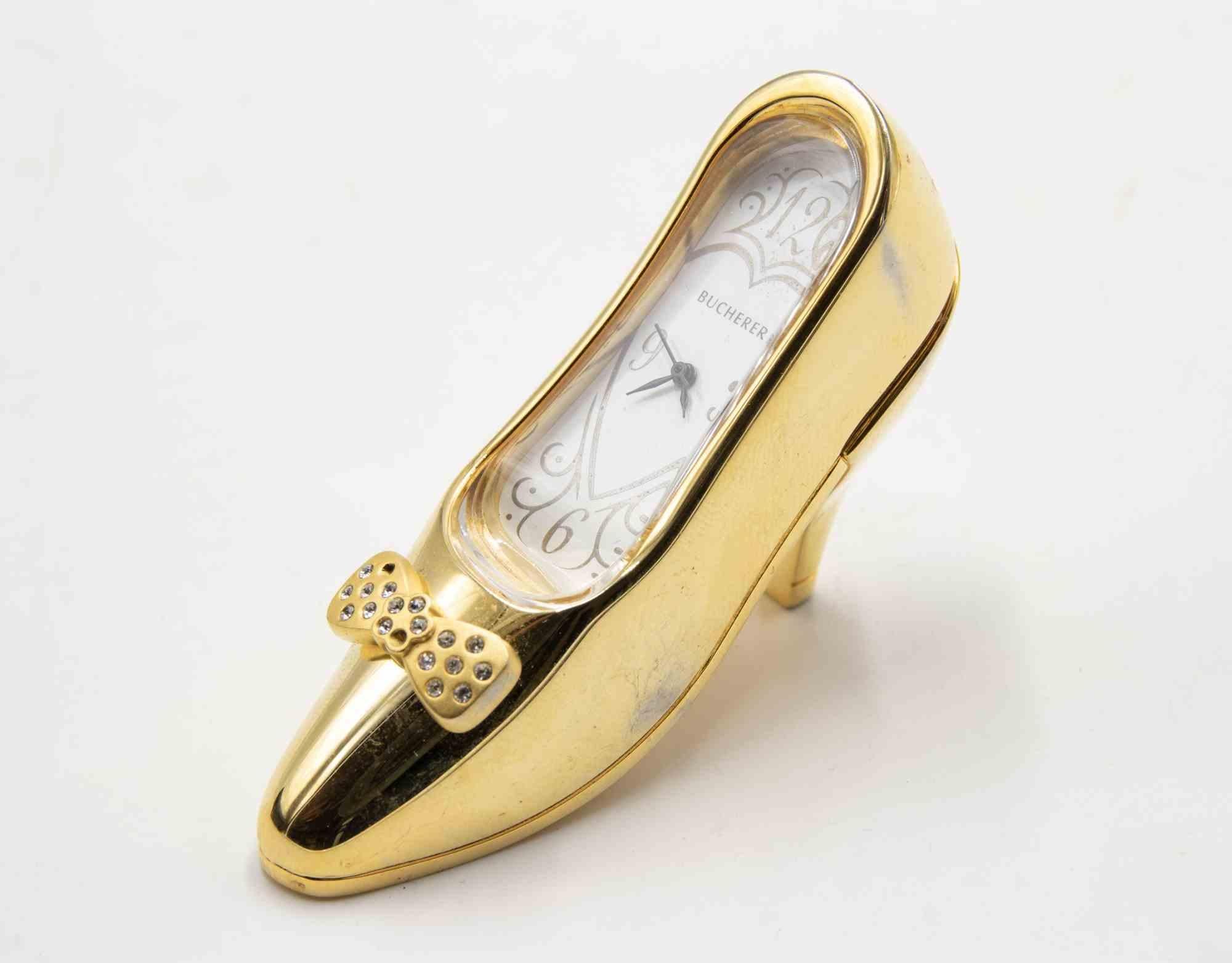 European Shoe-Clock by Bucherer, 1970s For Sale