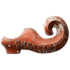 Shoe Makers Trade Sign, circa 1880