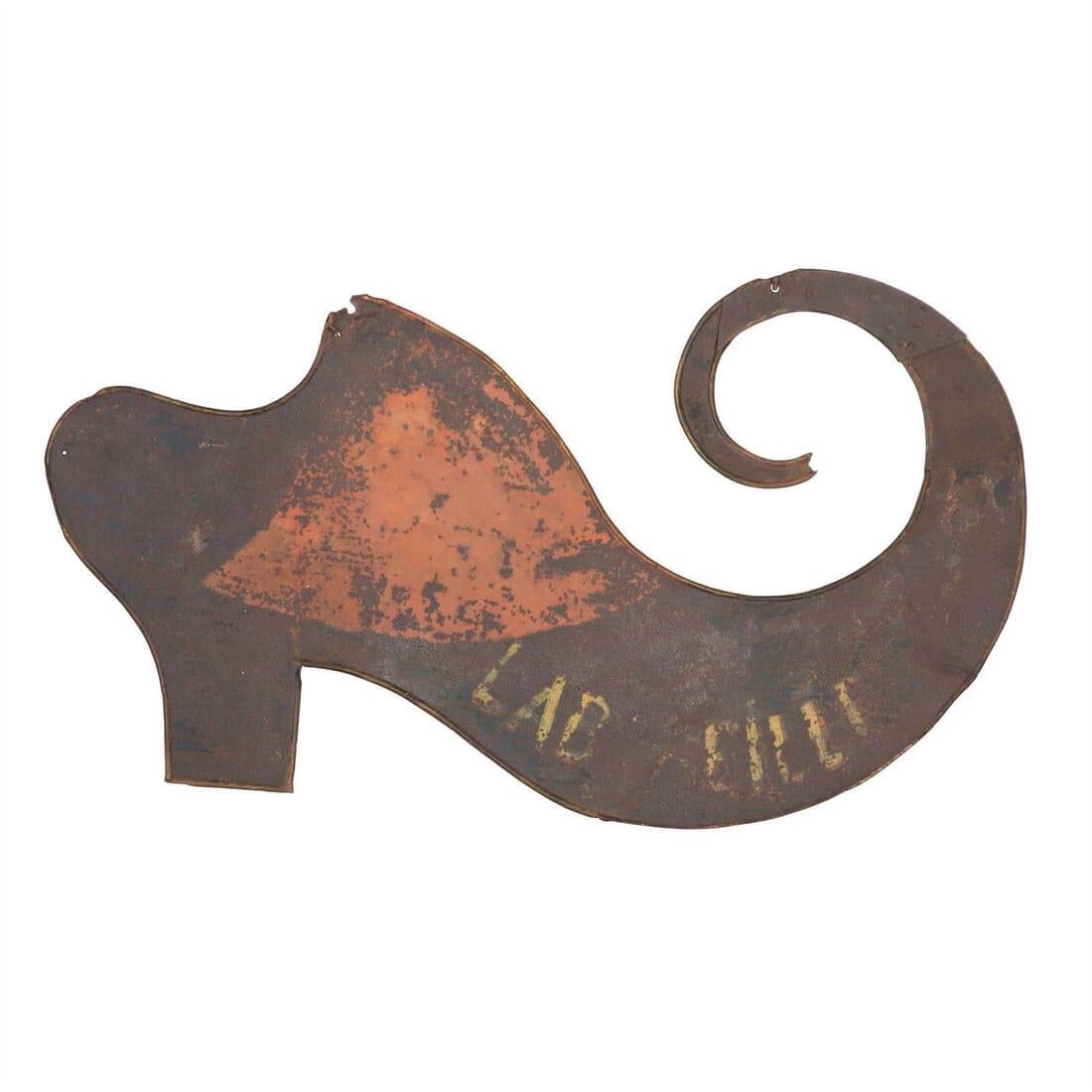 French Shoe Maker's Trade Sign