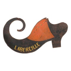 Antique Shoe Maker's Trade Sign