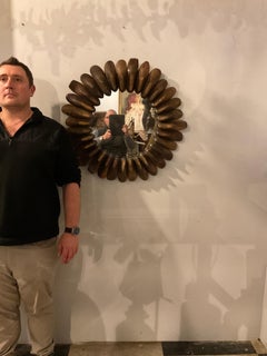 Shoe Mold Sunburst Mirror