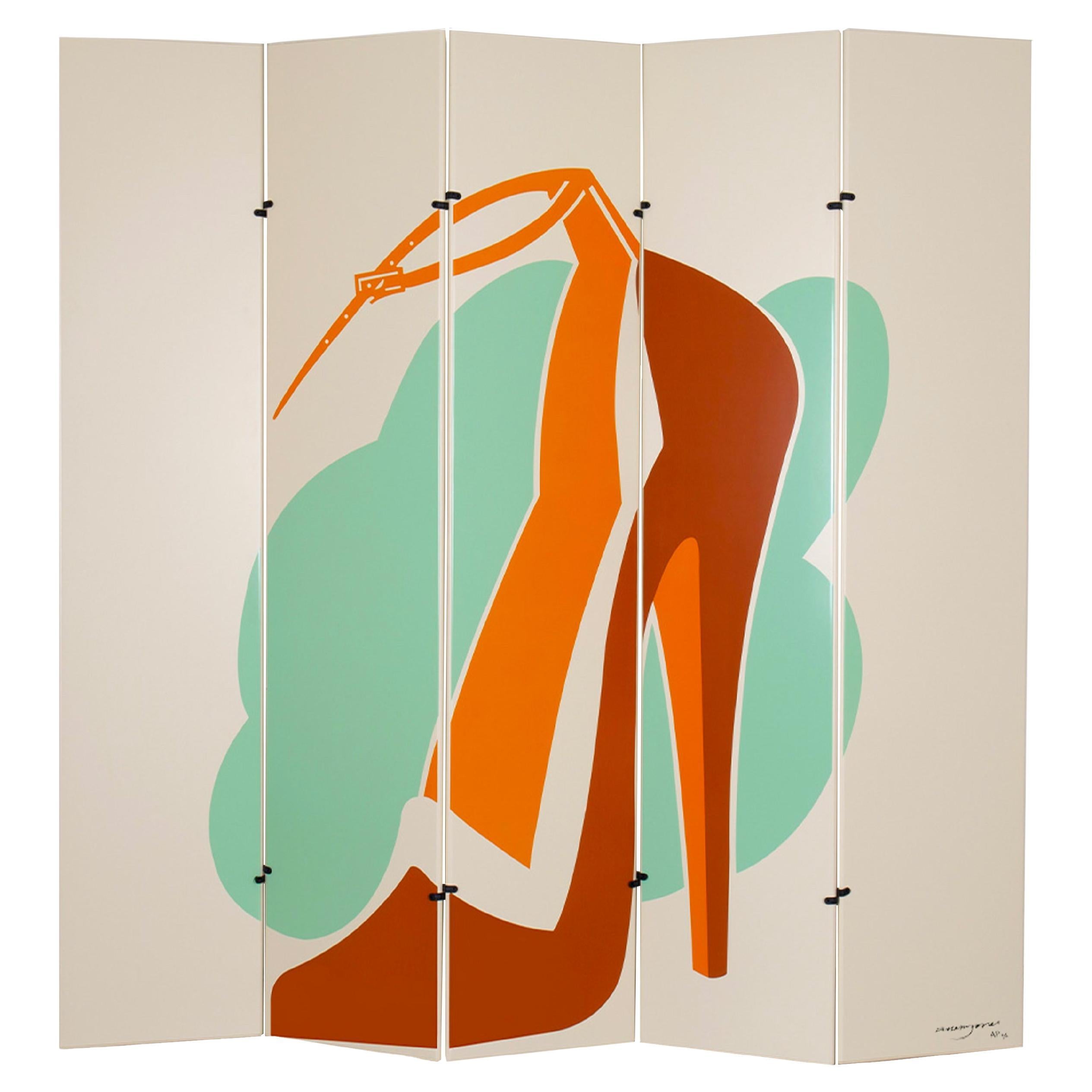 Shoe Screen by Allen Jones Paradisoterrestre Edition For Sale