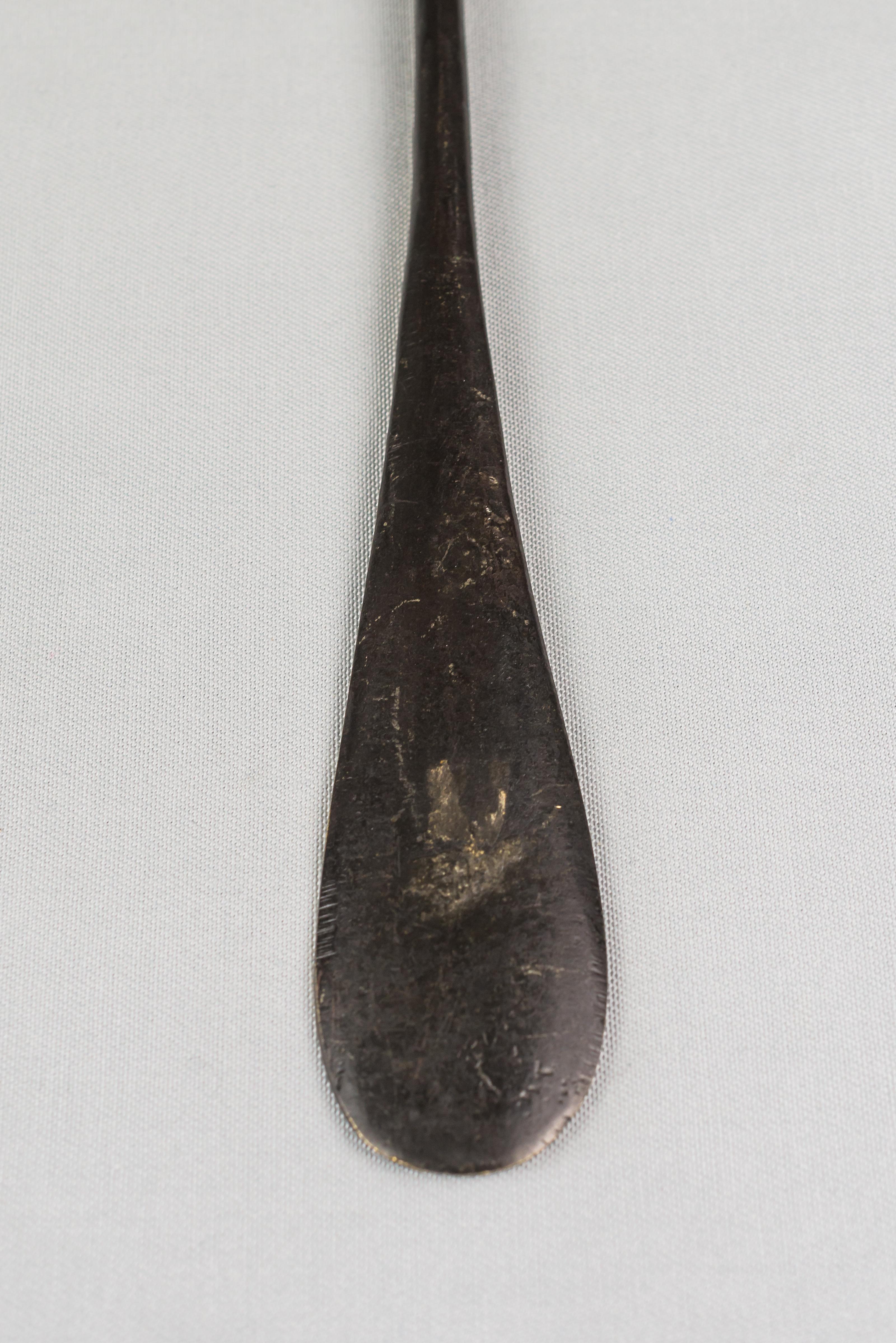 Blackened Shoehorn Shows a Mouse by Walter Bosse For Sale