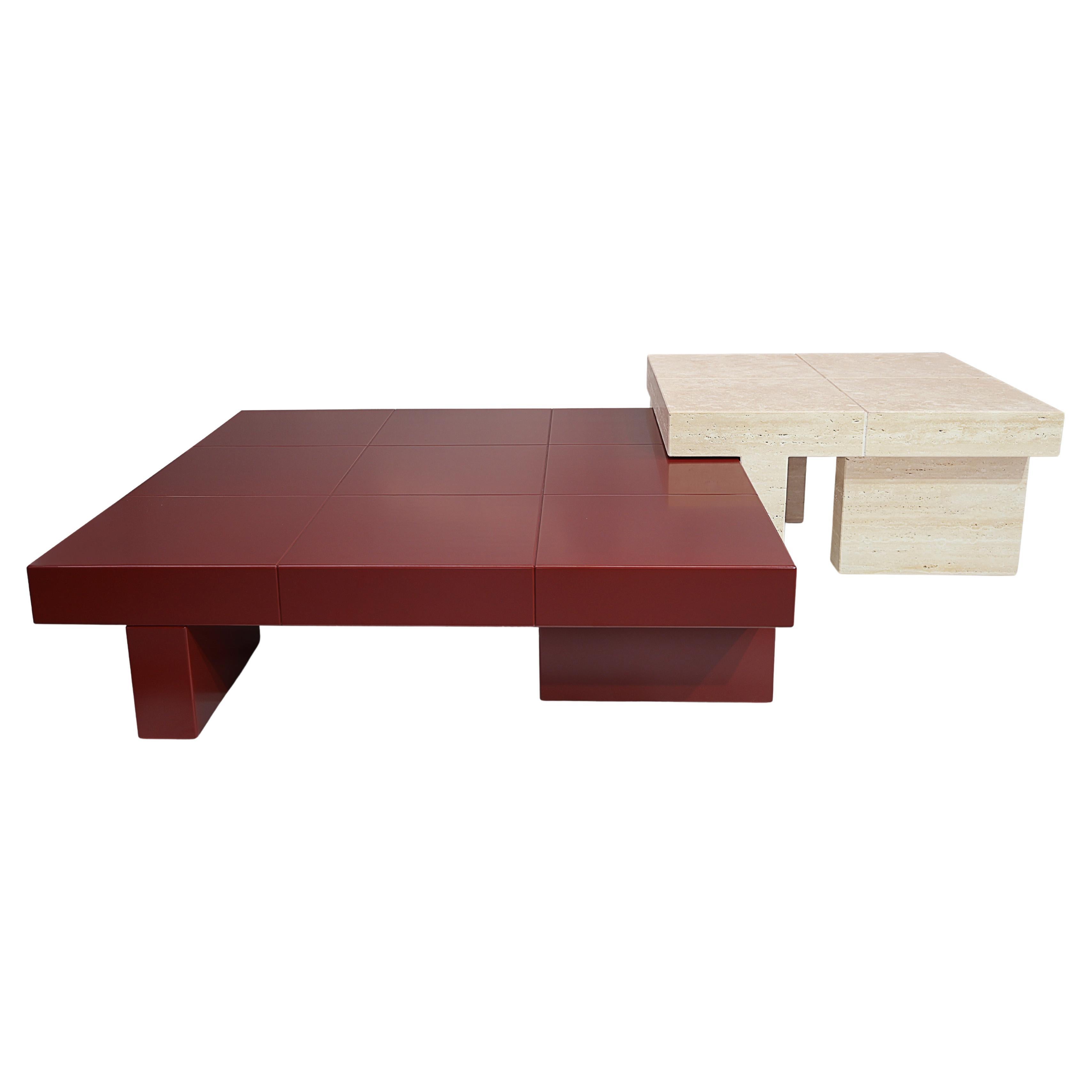 Shogi Set Center Table by Collector For Sale